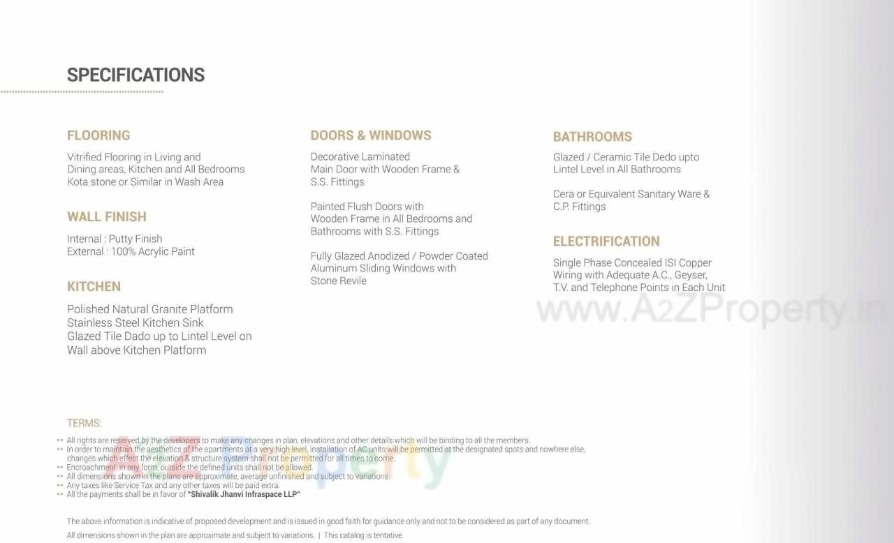 Project Specifications