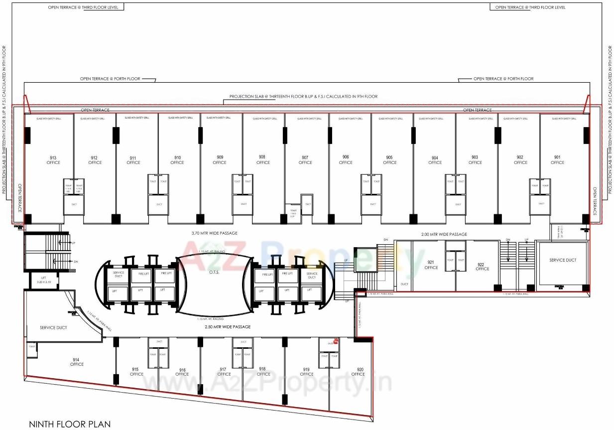 Layout of real estate project Shivalik Shilp Ii located at City, Ahmedabad, Gujarat