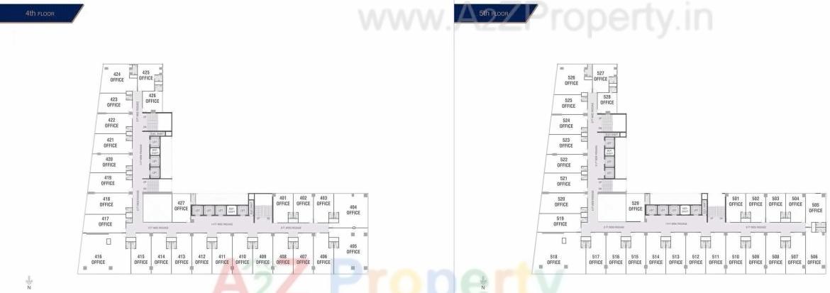Layout of real estate project Shivalik Shilp located at Makarba, Ahmedabad, Gujarat