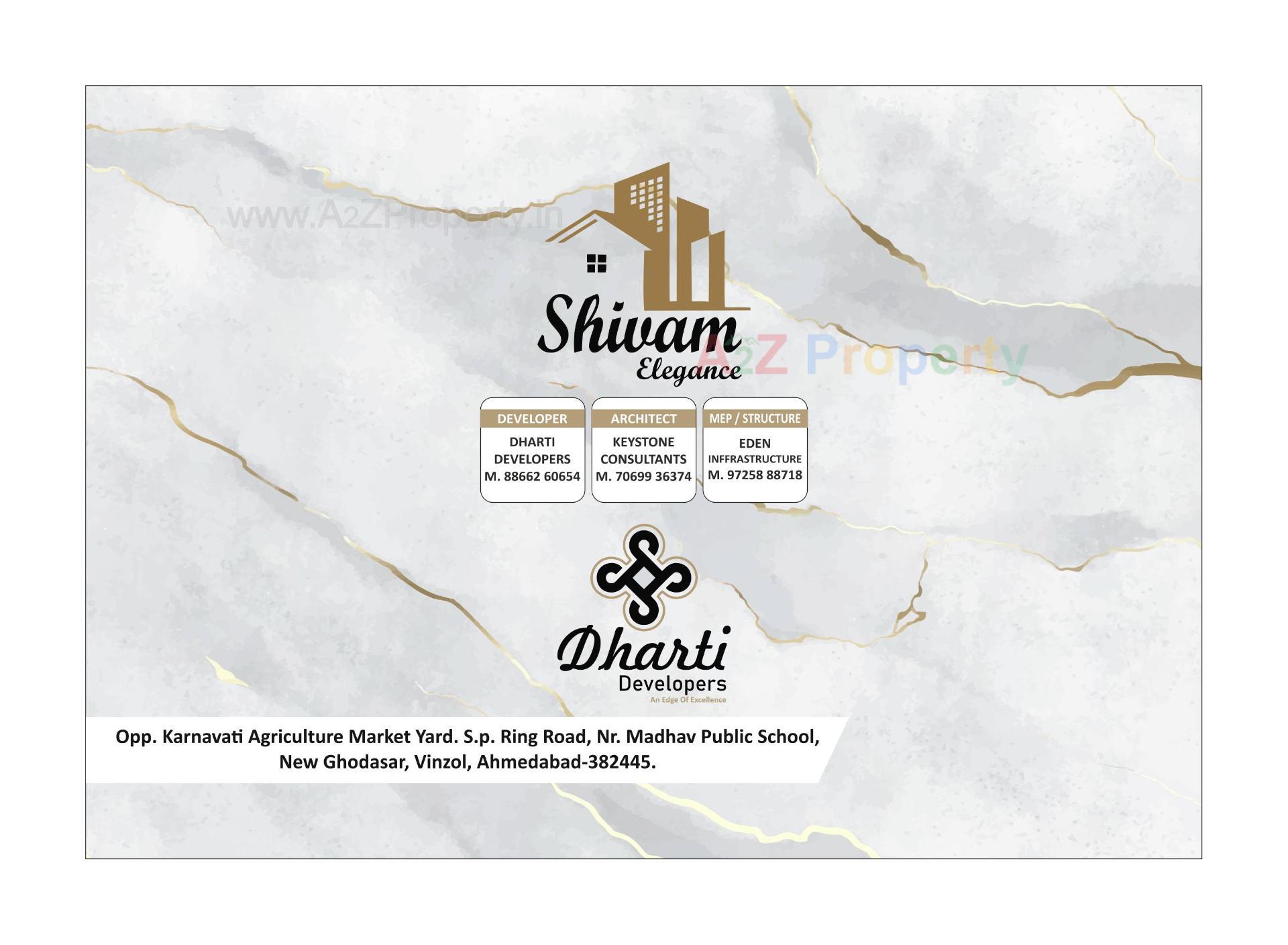  of real estate project Shivam Elegance located at Vinzol, Ahmedabad, Gujarat