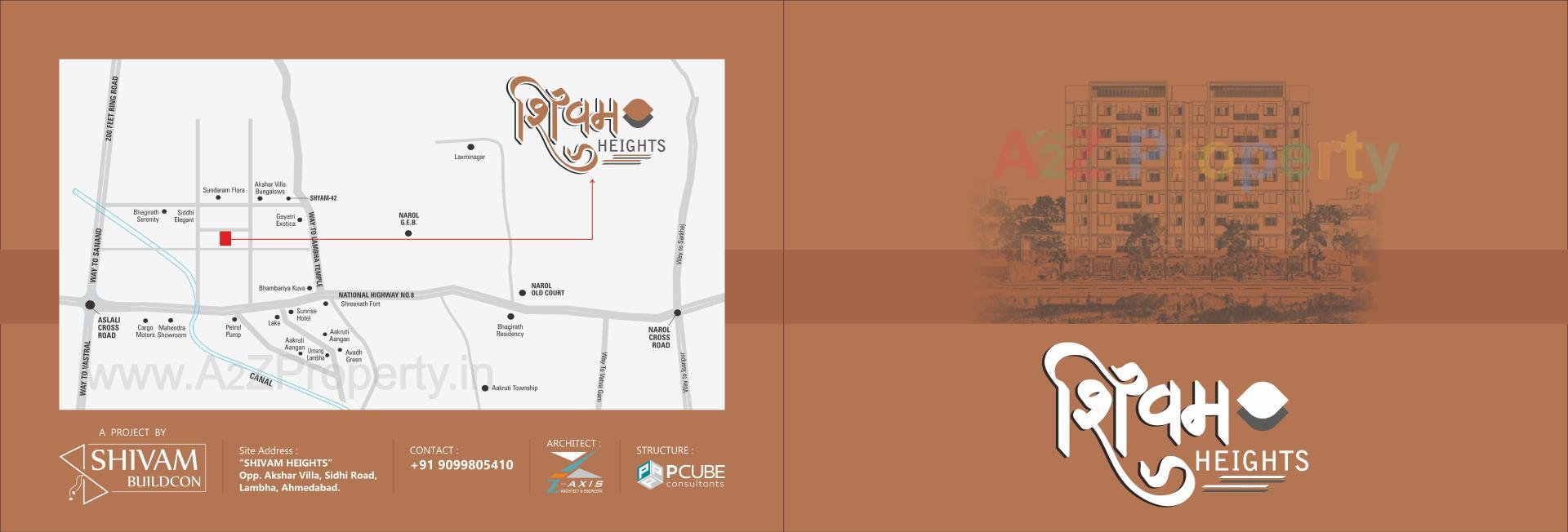  of real estate project Shivam Heights located at Laxmipura, Ahmedabad, Gujarat