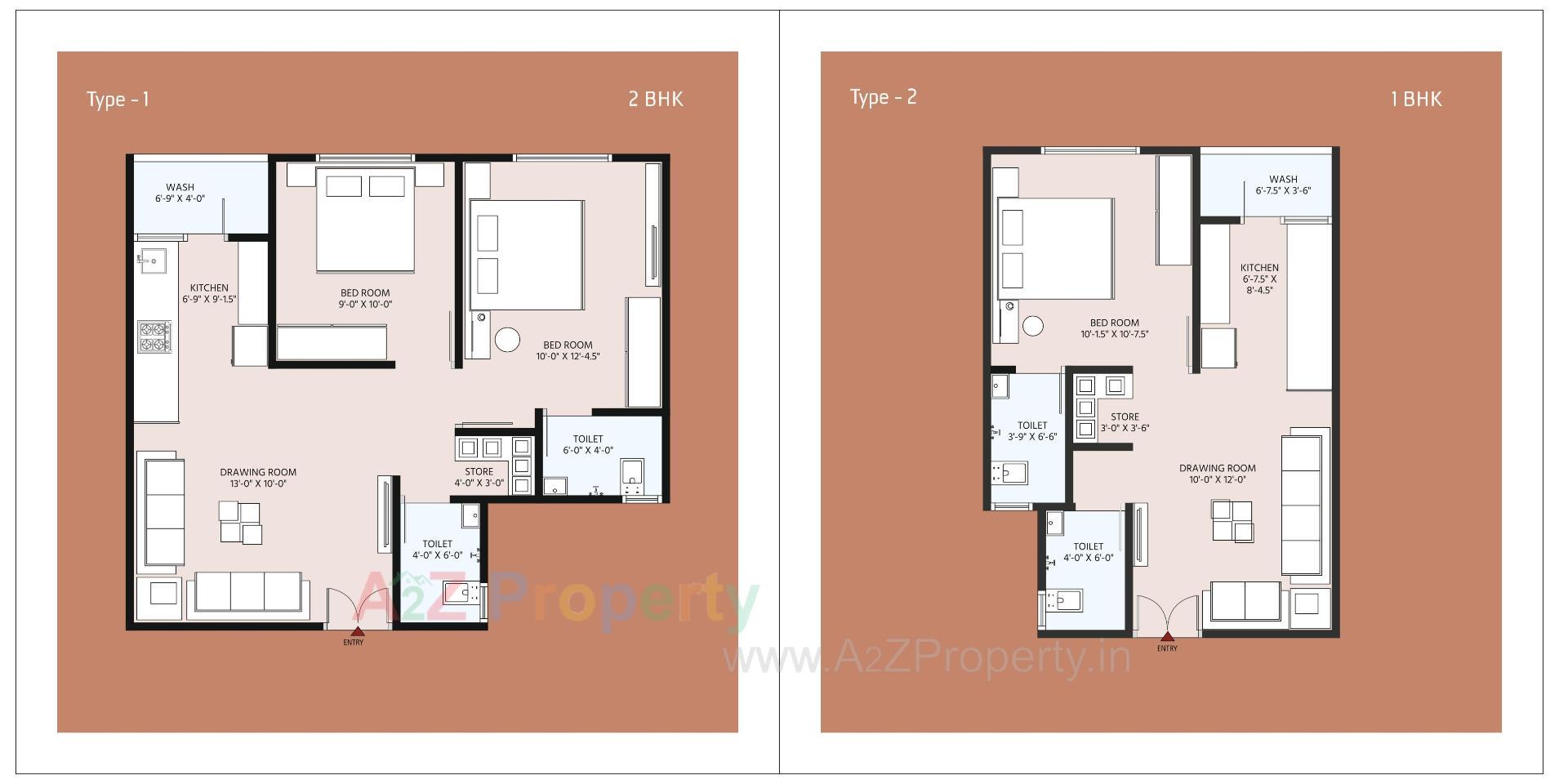 Layout of real estate project Shivam Residency located at Narol, Ahmedabad, Gujarat