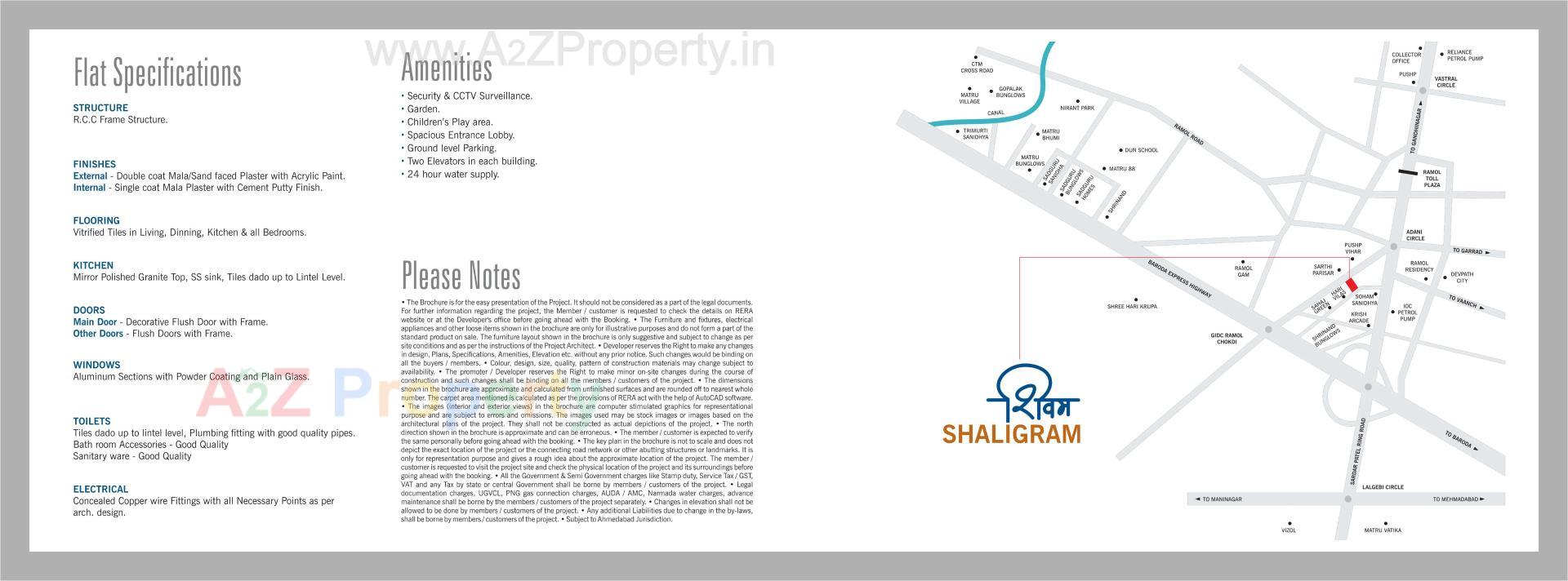  of real estate project Shivam Shaligram located at Ramol, Ahmedabad, Gujarat