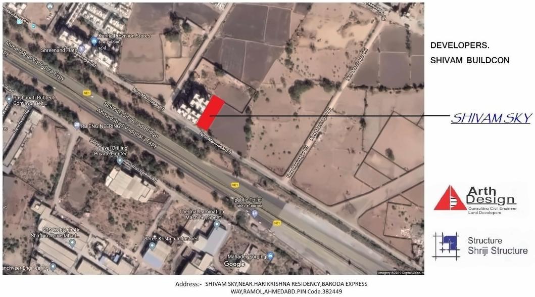  of real estate project Shivam Sky located at Ramol, Ahmedabad, Gujarat