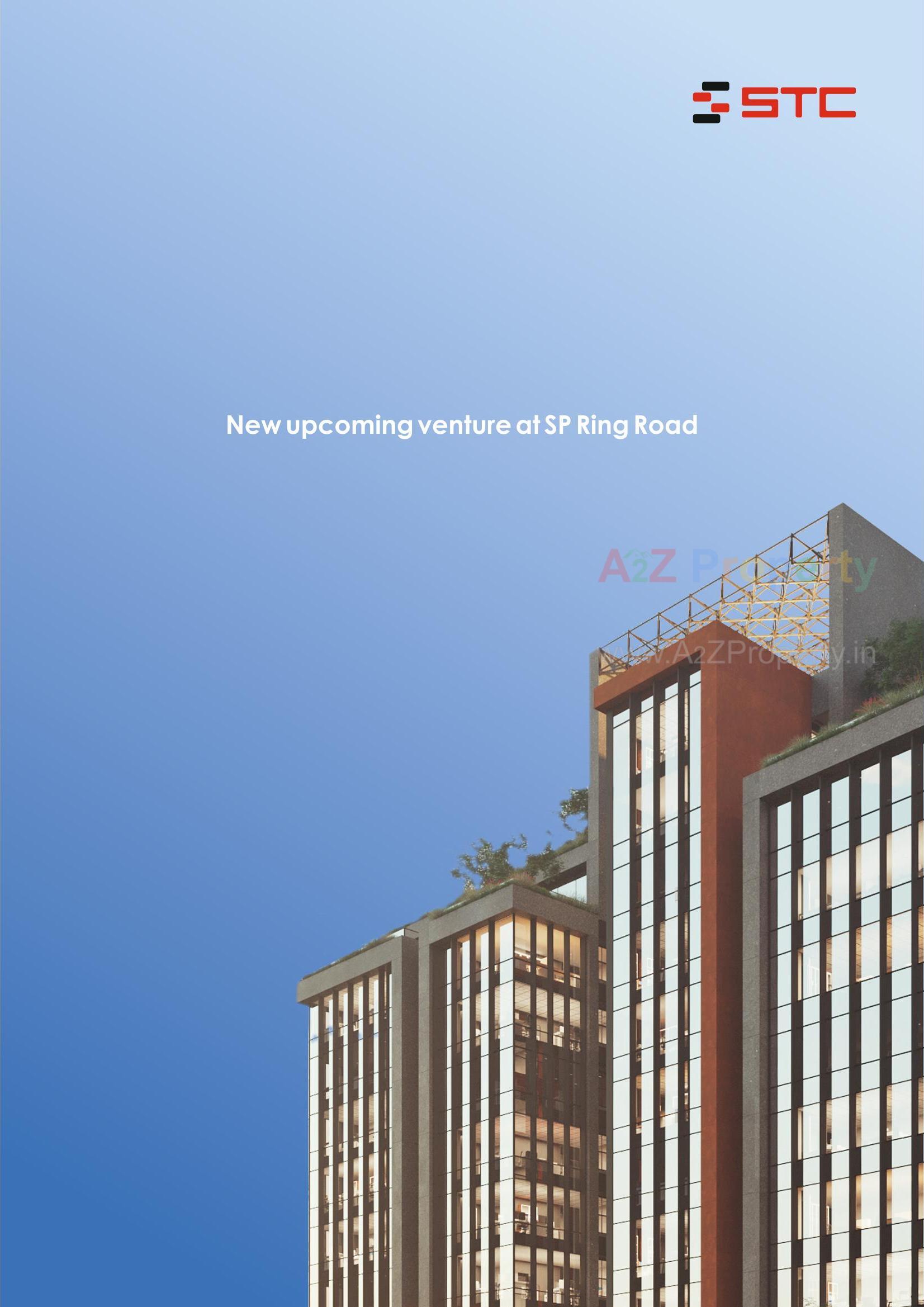 3D Elevation of real estate project Shivam Trade Center located at Ambali, Ahmedabad, Gujarat