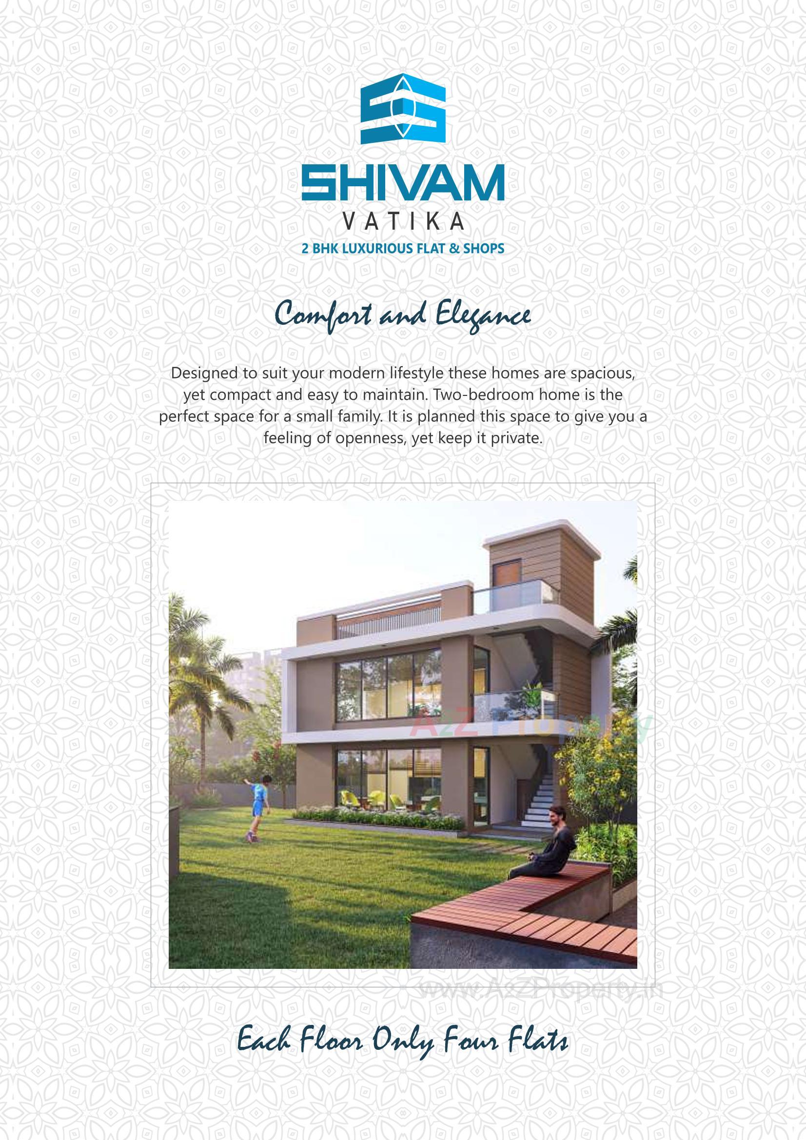  of real estate project Shivam Vatika located at Vinzol, Ahmedabad, Gujarat