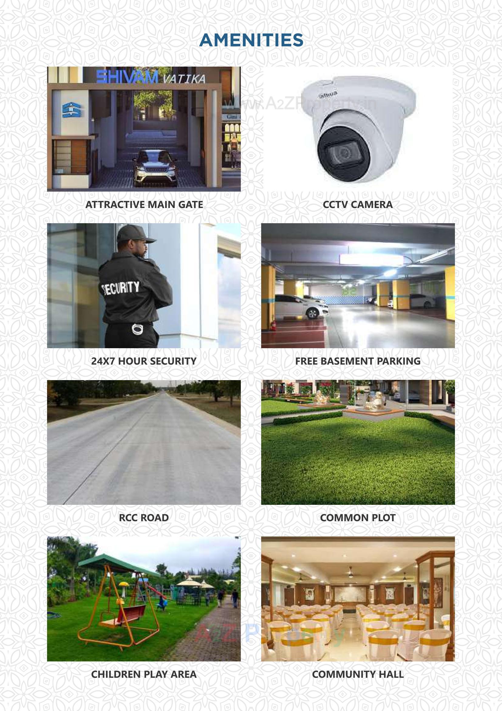  of real estate project Shivam Vatika located at Vinzol, Ahmedabad, Gujarat