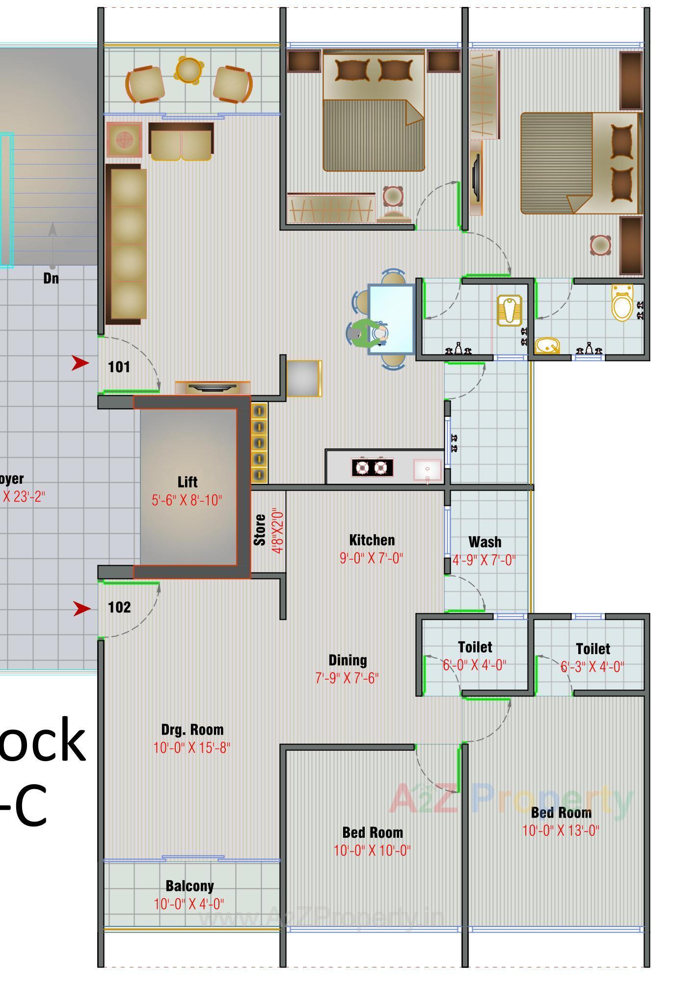Layout of real estate project Shivam Vatika located at Vinzol, Ahmedabad, Gujarat