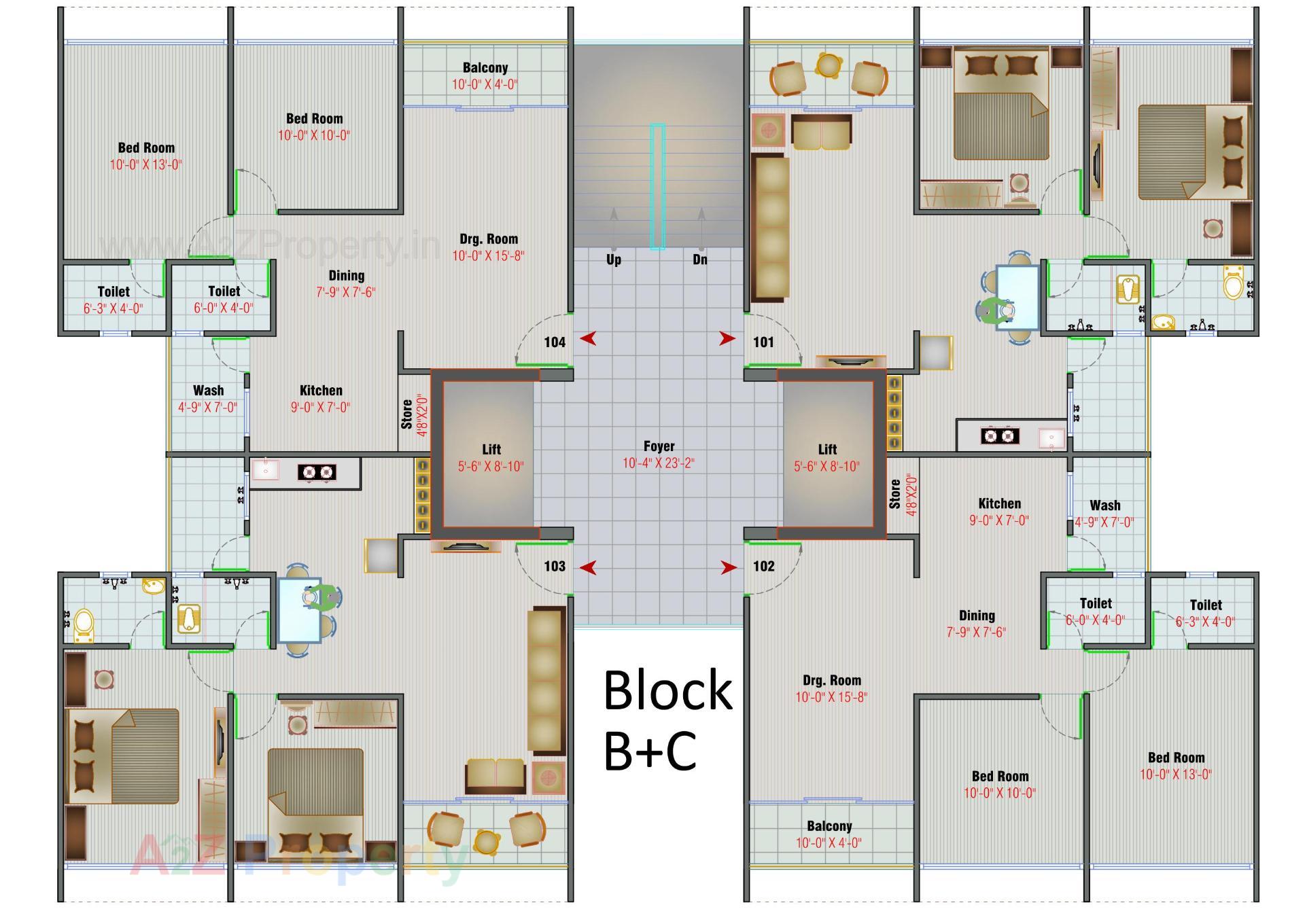  of real estate project Shivam Vatika located at Vinzol, Ahmedabad, Gujarat