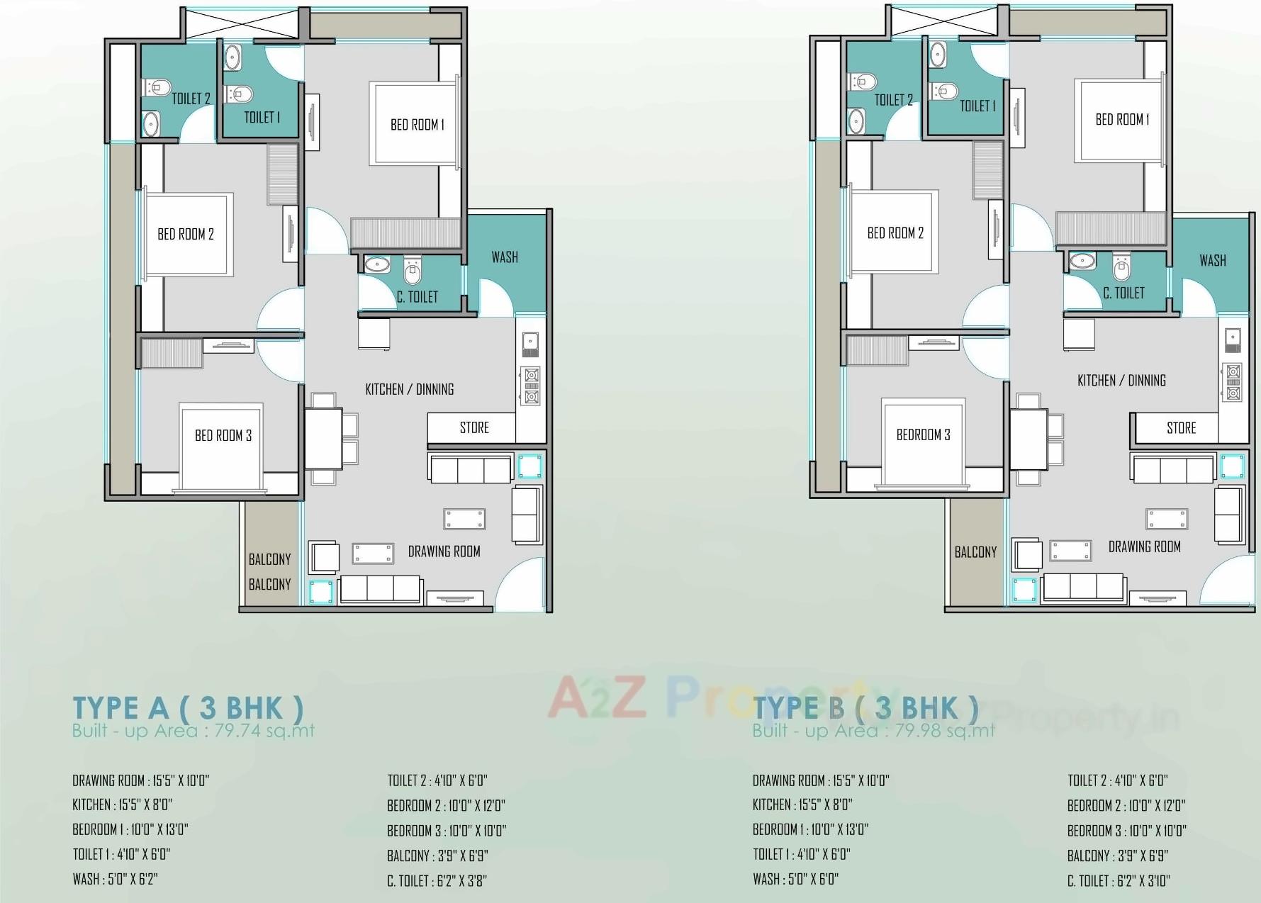 Layout of real estate project Shivana Aurum located at Ahmedabad, Ahmedabad, Gujarat