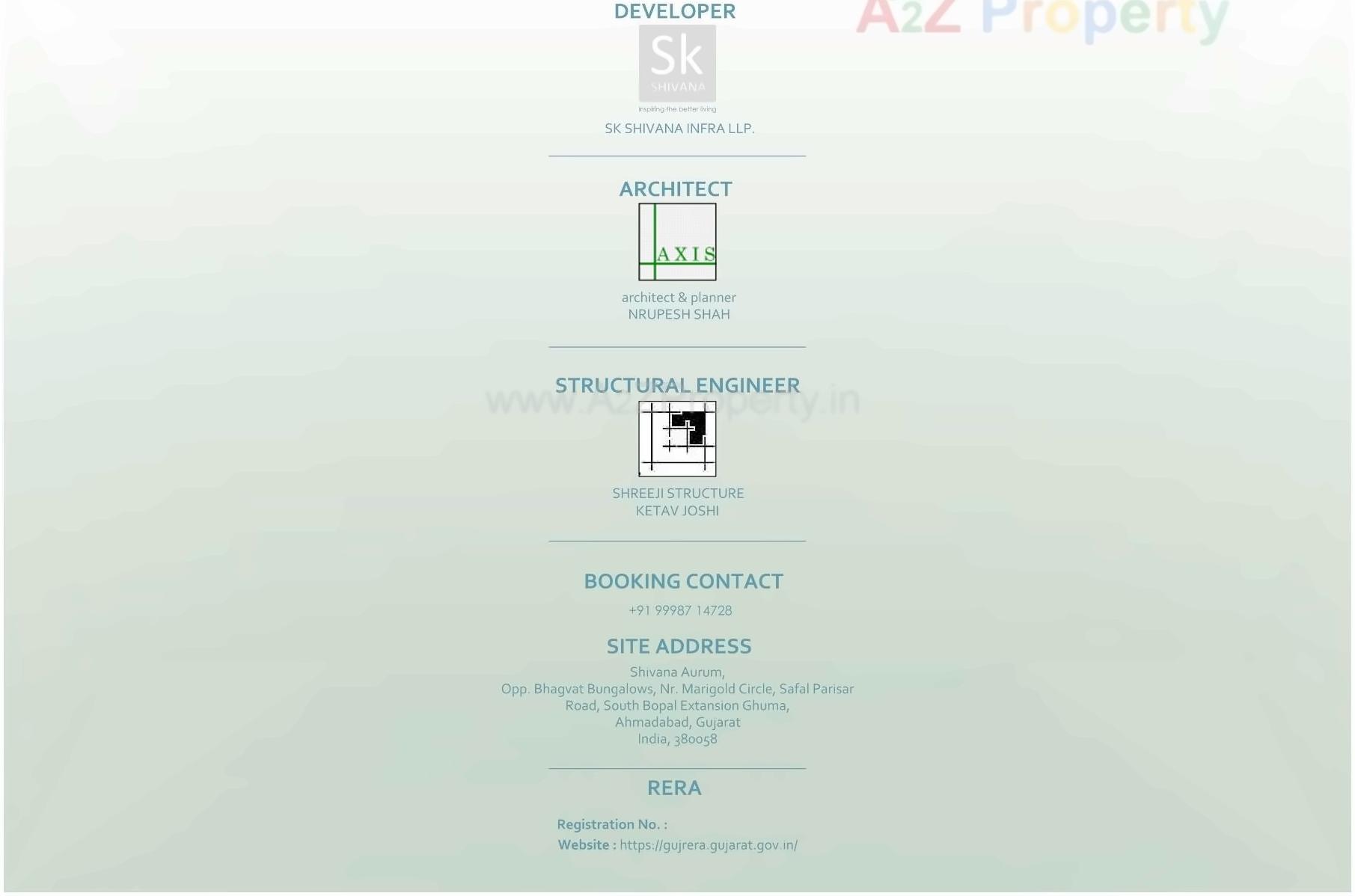  of real estate project Shivana Aurum located at Ahmedabad, Ahmedabad, Gujarat