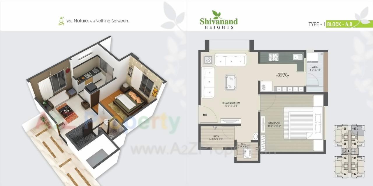Layout of real estate project Shivanand Heights located at Singrva, Ahmedabad, Gujarat
