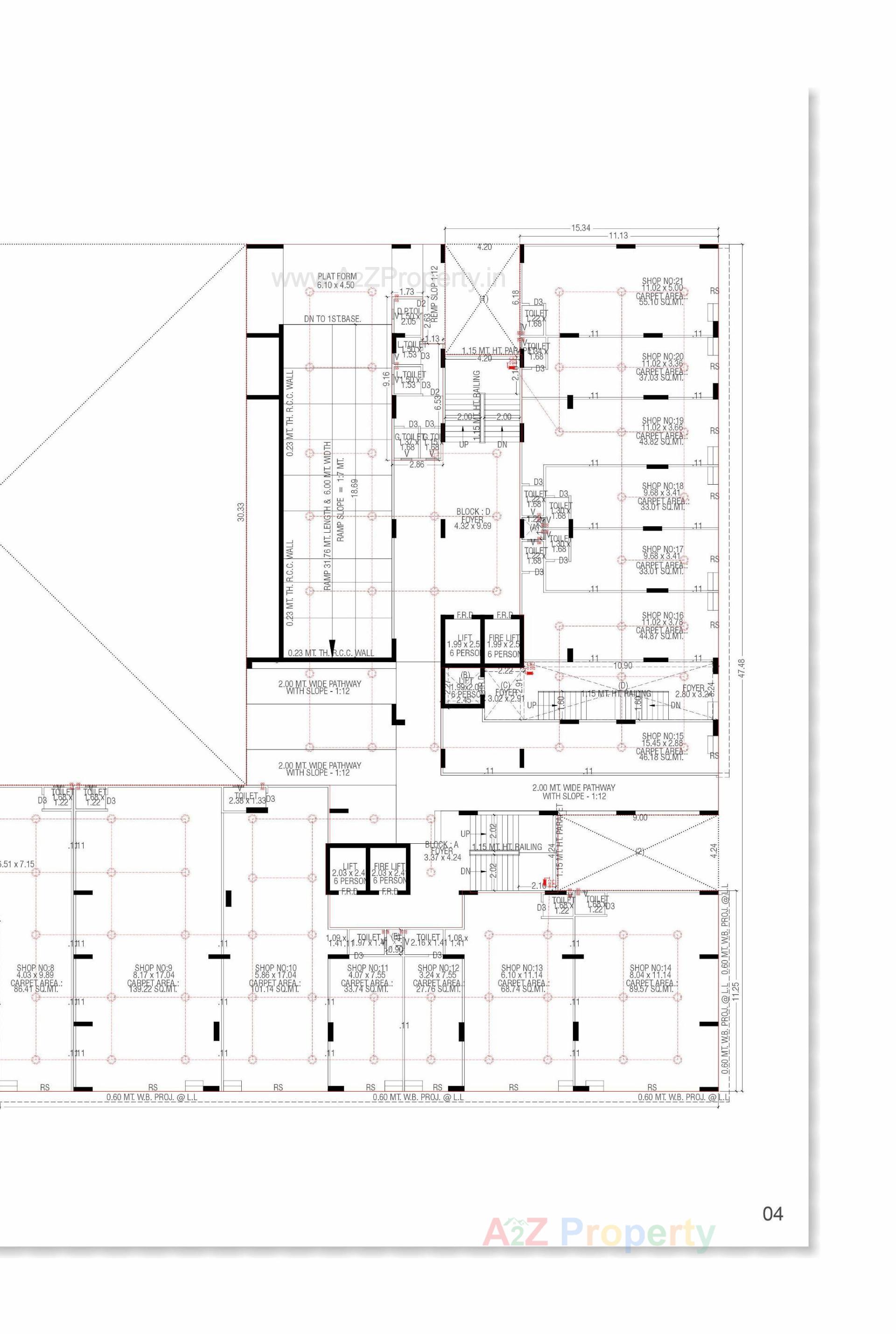 Layout of real estate project Shivanand Opulence located at Chiloda, Ahmedabad, Gujarat