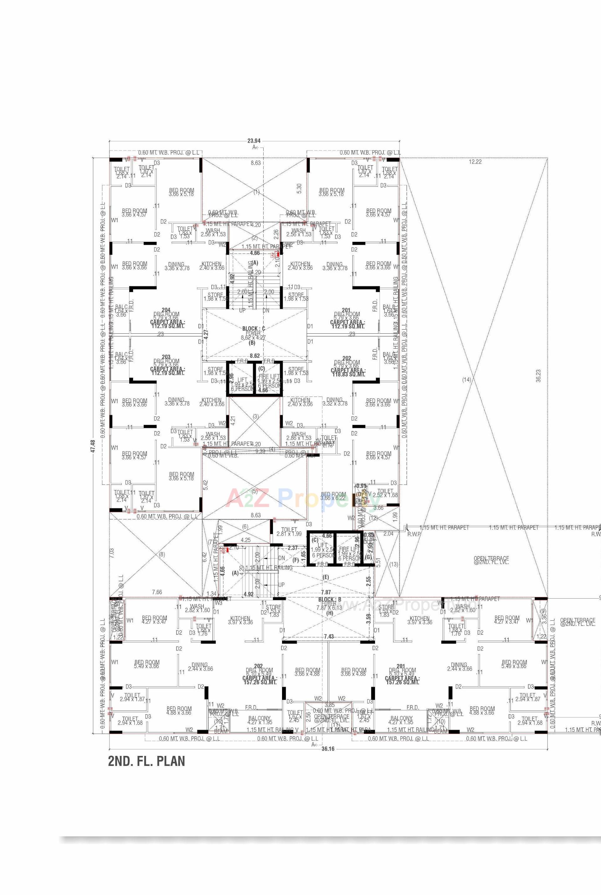 Layout of real estate project Shivanand Opulence located at Chiloda, Ahmedabad, Gujarat