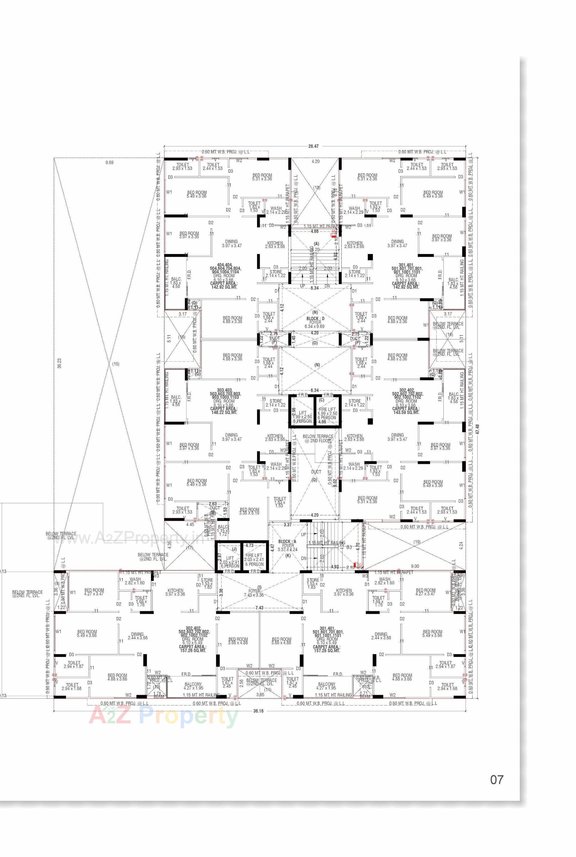 Layout of real estate project Shivanand Opulence located at Chiloda, Ahmedabad, Gujarat