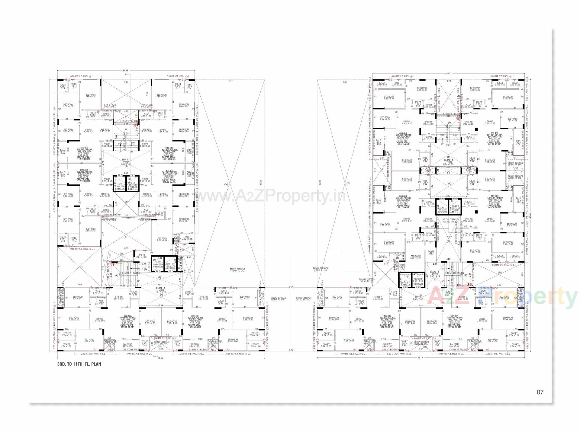 Layout of real estate project Shivanand Opulence located at Chiloda, Ahmedabad, Gujarat
