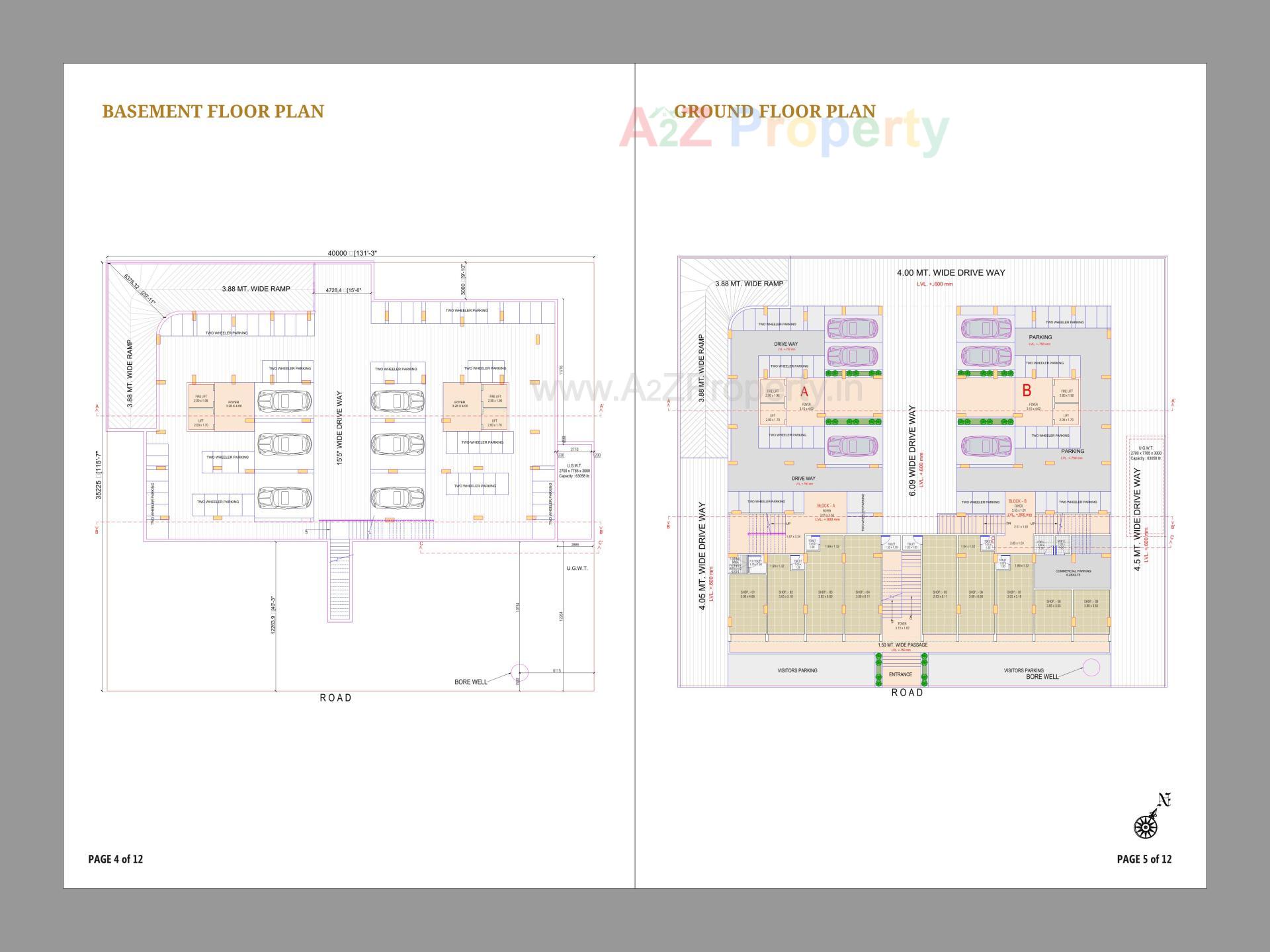 Layout of real estate project Shivansh Ashray located at Lambha, Ahmedabad, Gujarat