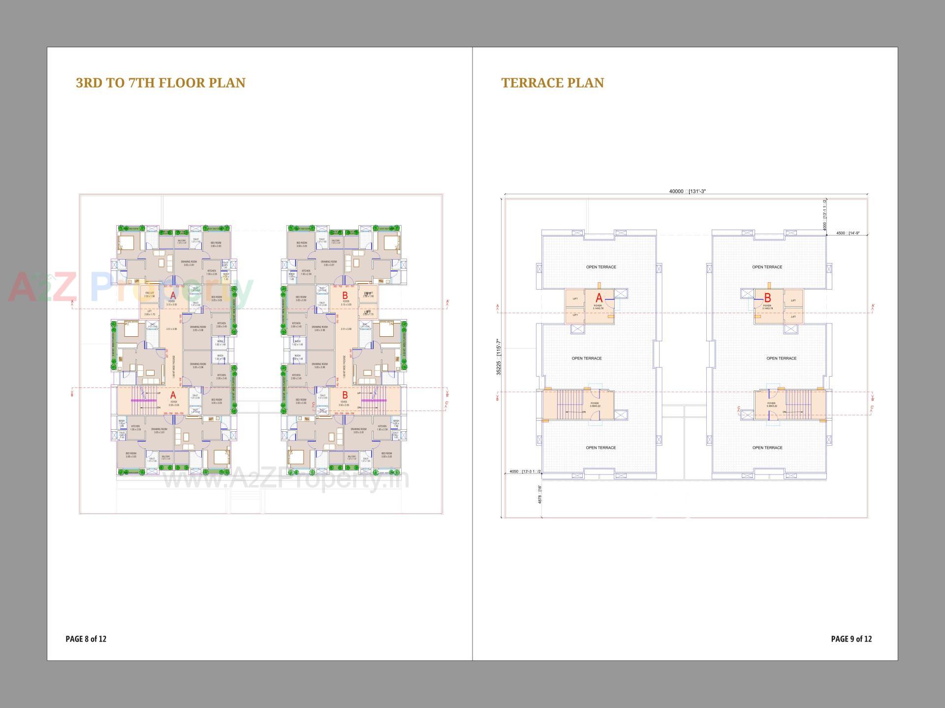 Layout of real estate project Shivansh Ashray located at Lambha, Ahmedabad, Gujarat