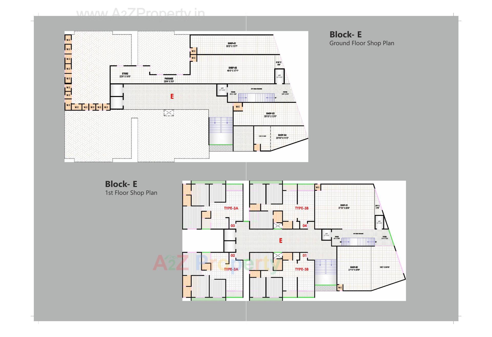 Layout of real estate project Shivanta Castle located at Nikol, Ahmedabad, Gujarat