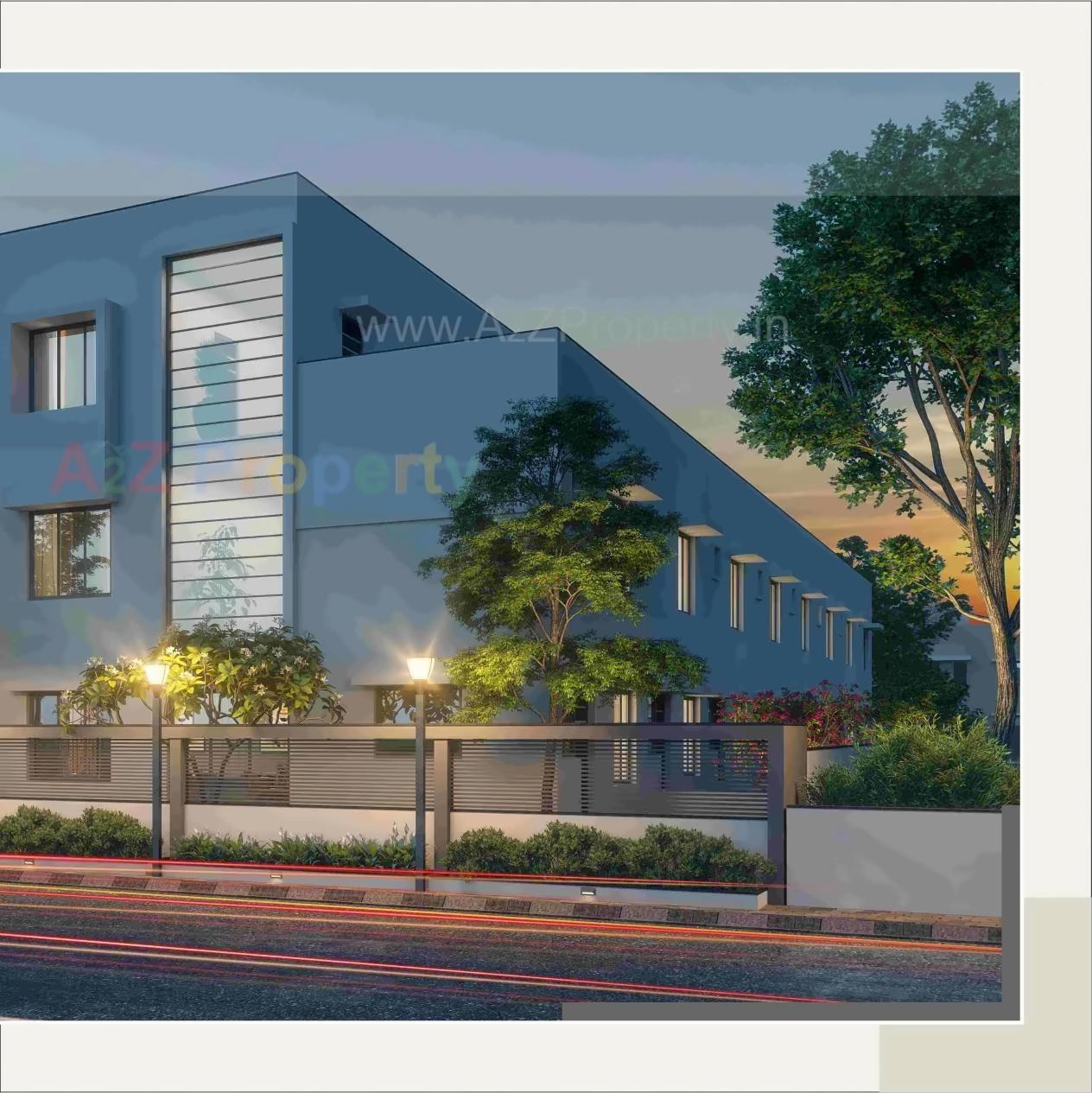 3D Elevation of real estate project Shivanta Luxuria located at Ahmedabad, Ahmedabad, Gujarat