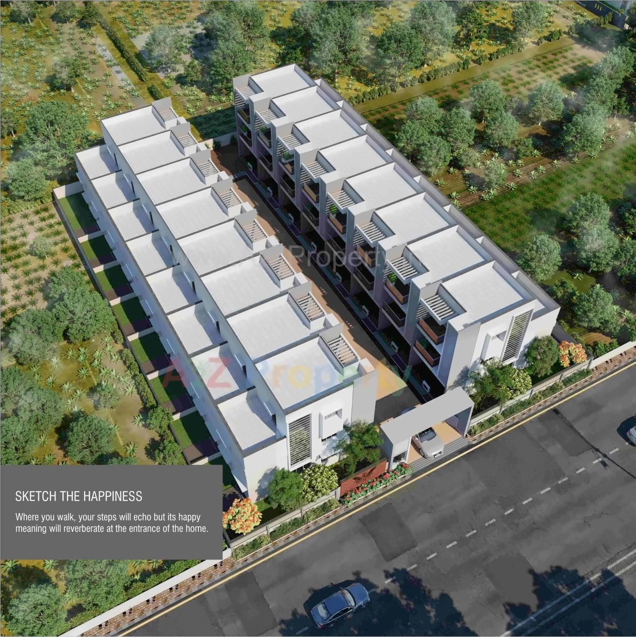 3D Elevation of real estate project Shivanta Luxuria located at Ahmedabad, Ahmedabad, Gujarat