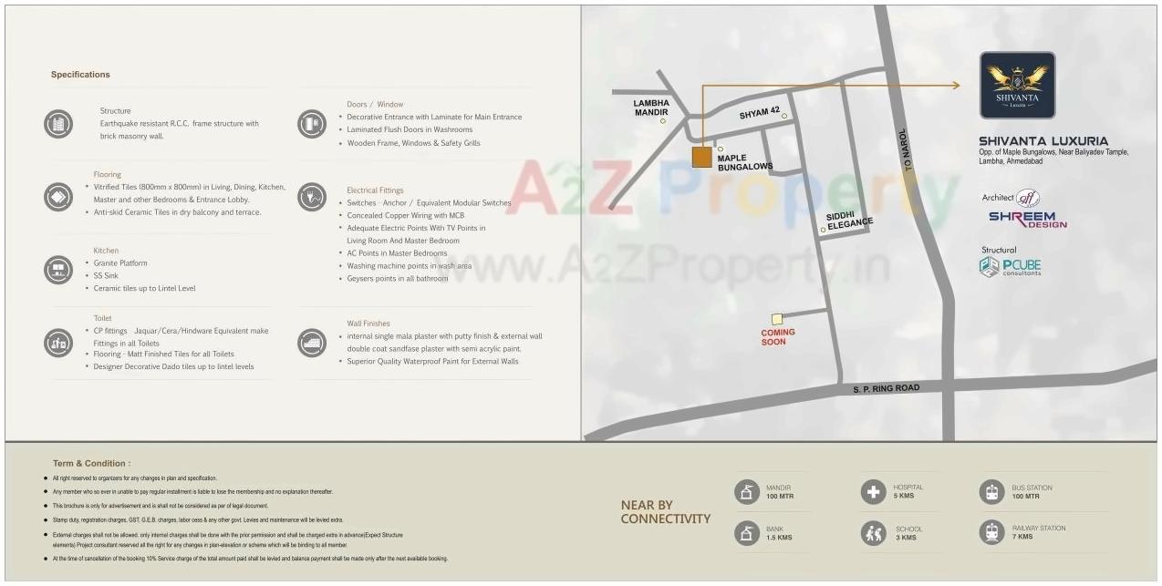  of real estate project Shivanta Luxuria located at Ahmedabad, Ahmedabad, Gujarat