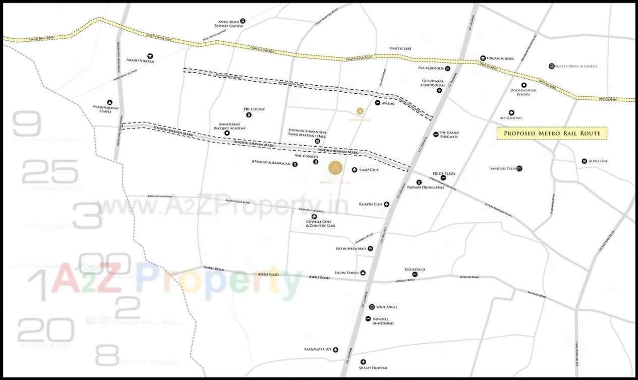  of real estate project Shivarth located at Bodakdev, Ahmedabad, Gujarat