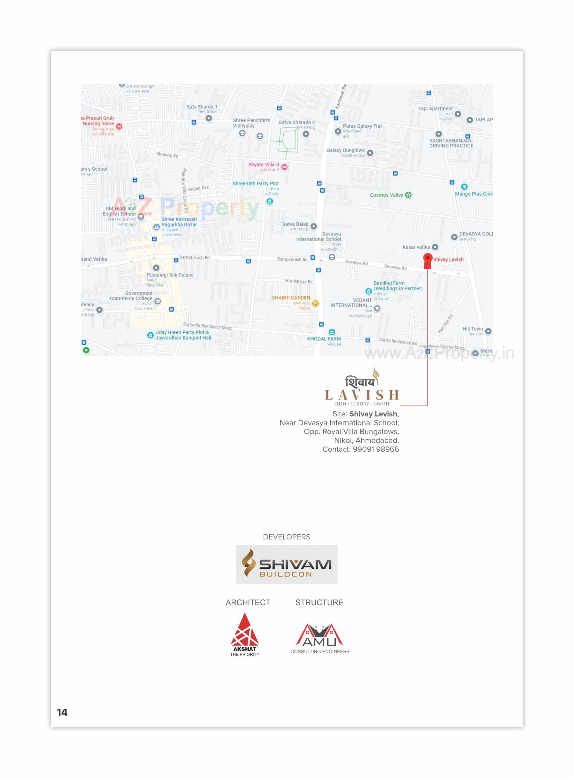  of real estate project Shivay Lavis located at Nikol, Ahmedabad, Gujarat
