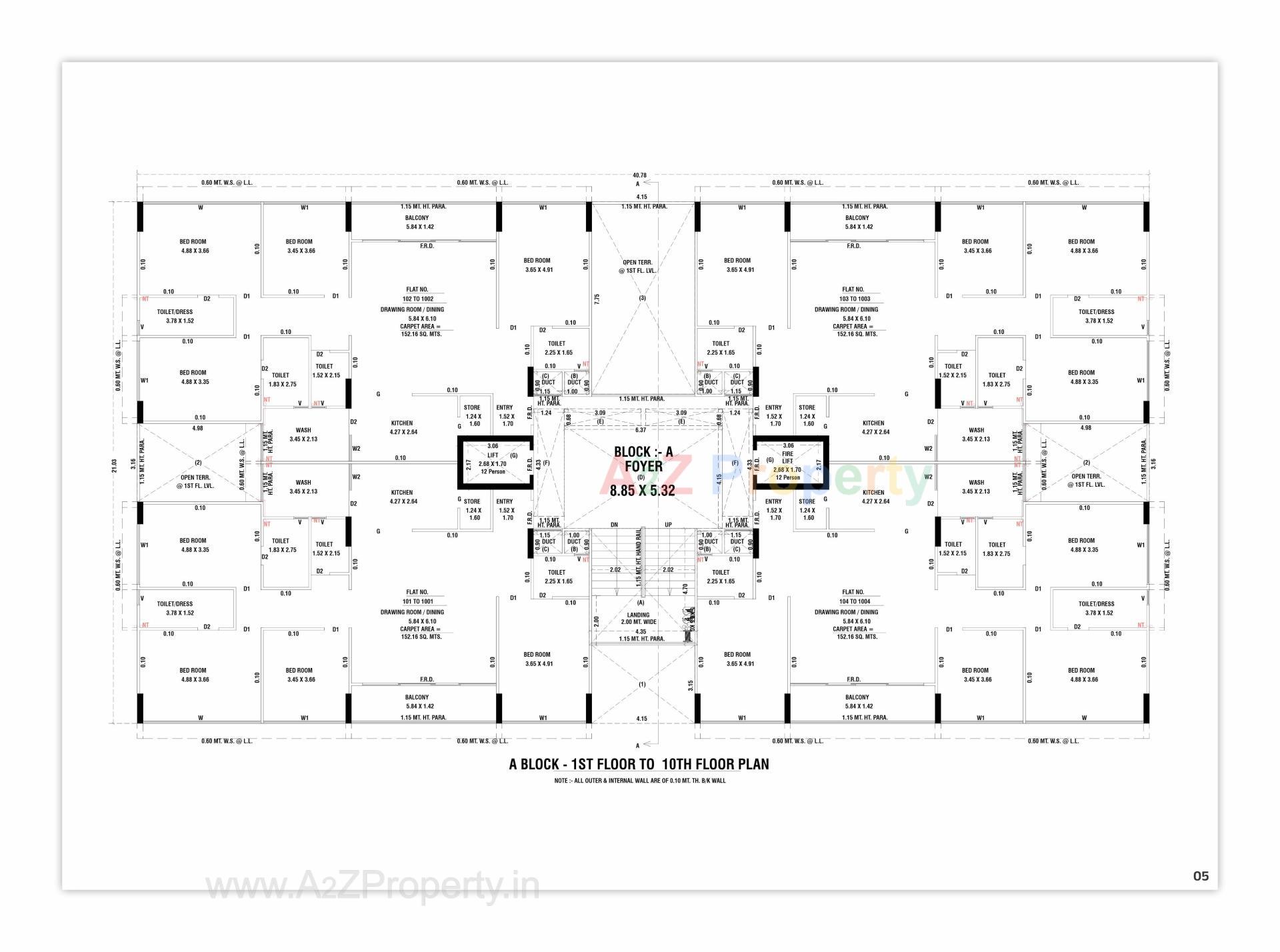 Layout of real estate project Shivay Lavis located at Nikol, Ahmedabad, Gujarat
