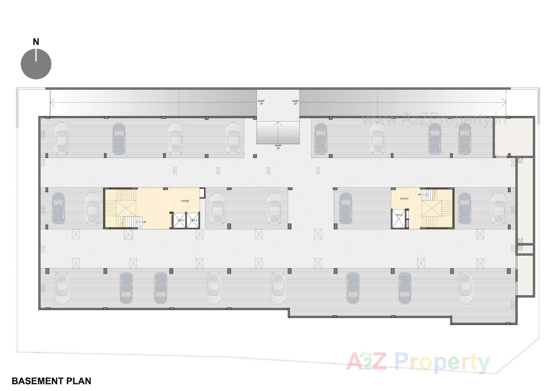 Layout of real estate project Shivdhara Complex located at Bol, Ahmedabad, Gujarat