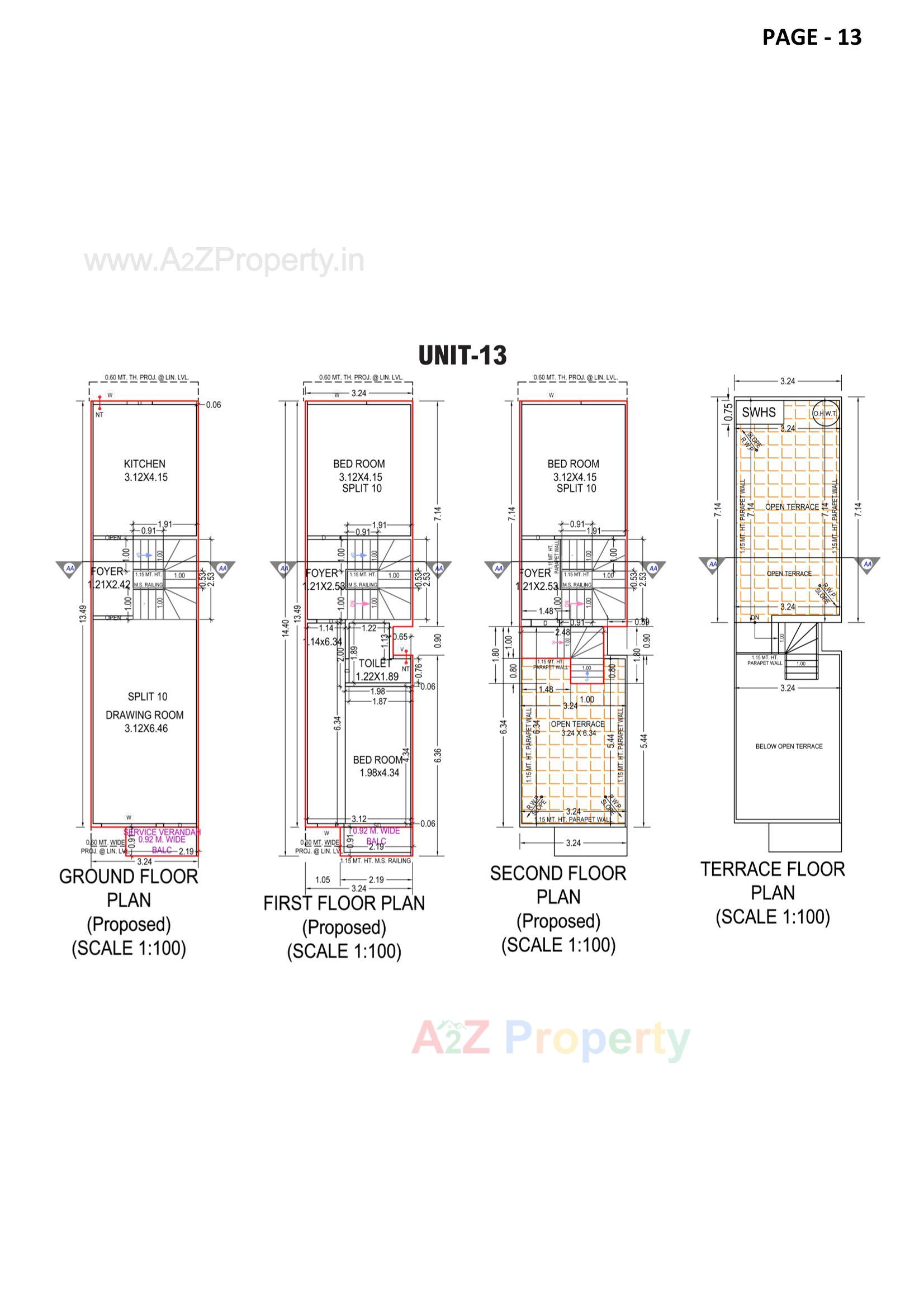 Layout of real estate project Shivkrupa Residency located at Vatva, Ahmedabad, Gujarat