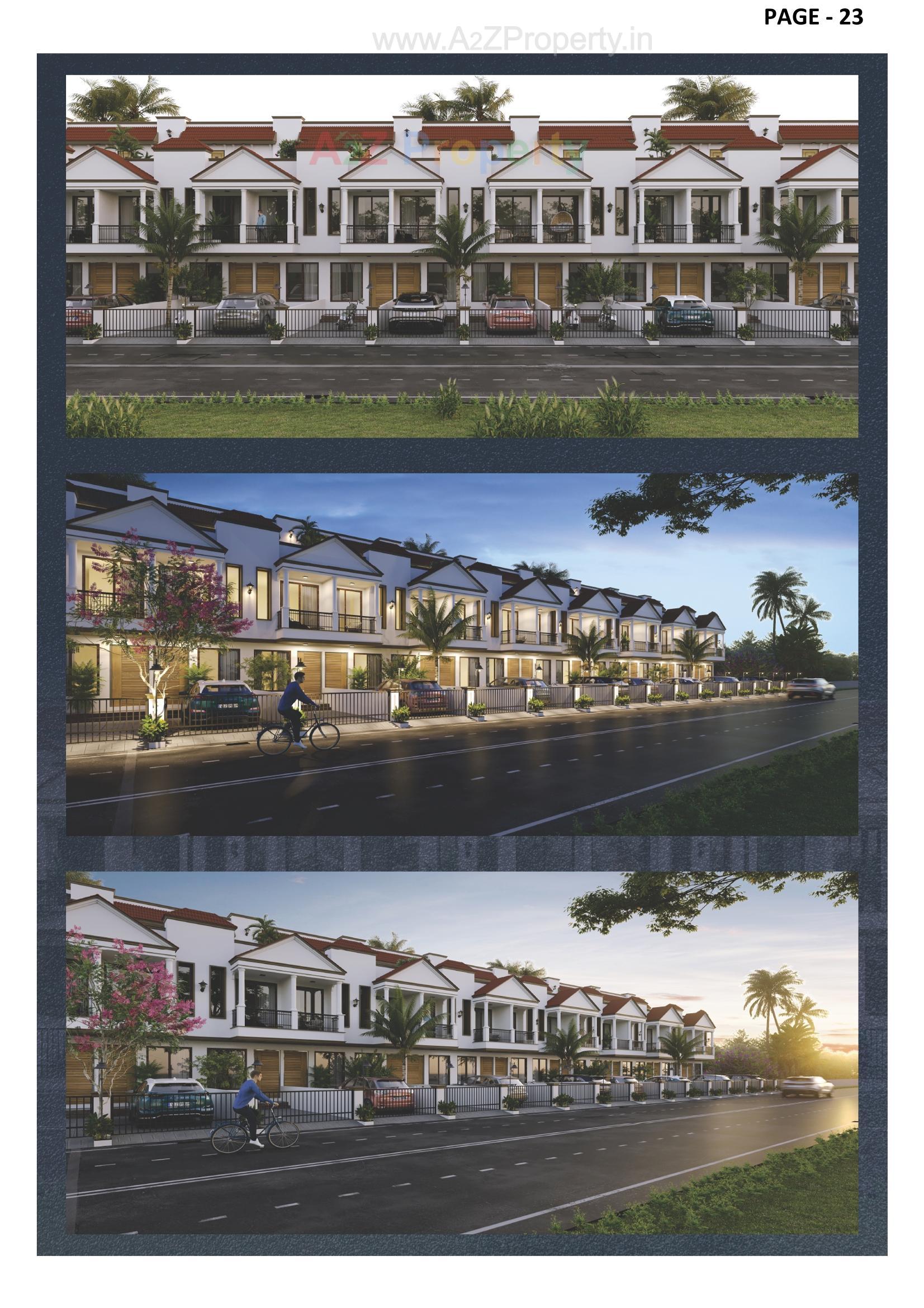 3D Elevation of real estate project Shivkrupa Residency located at Vatva, Ahmedabad, Gujarat