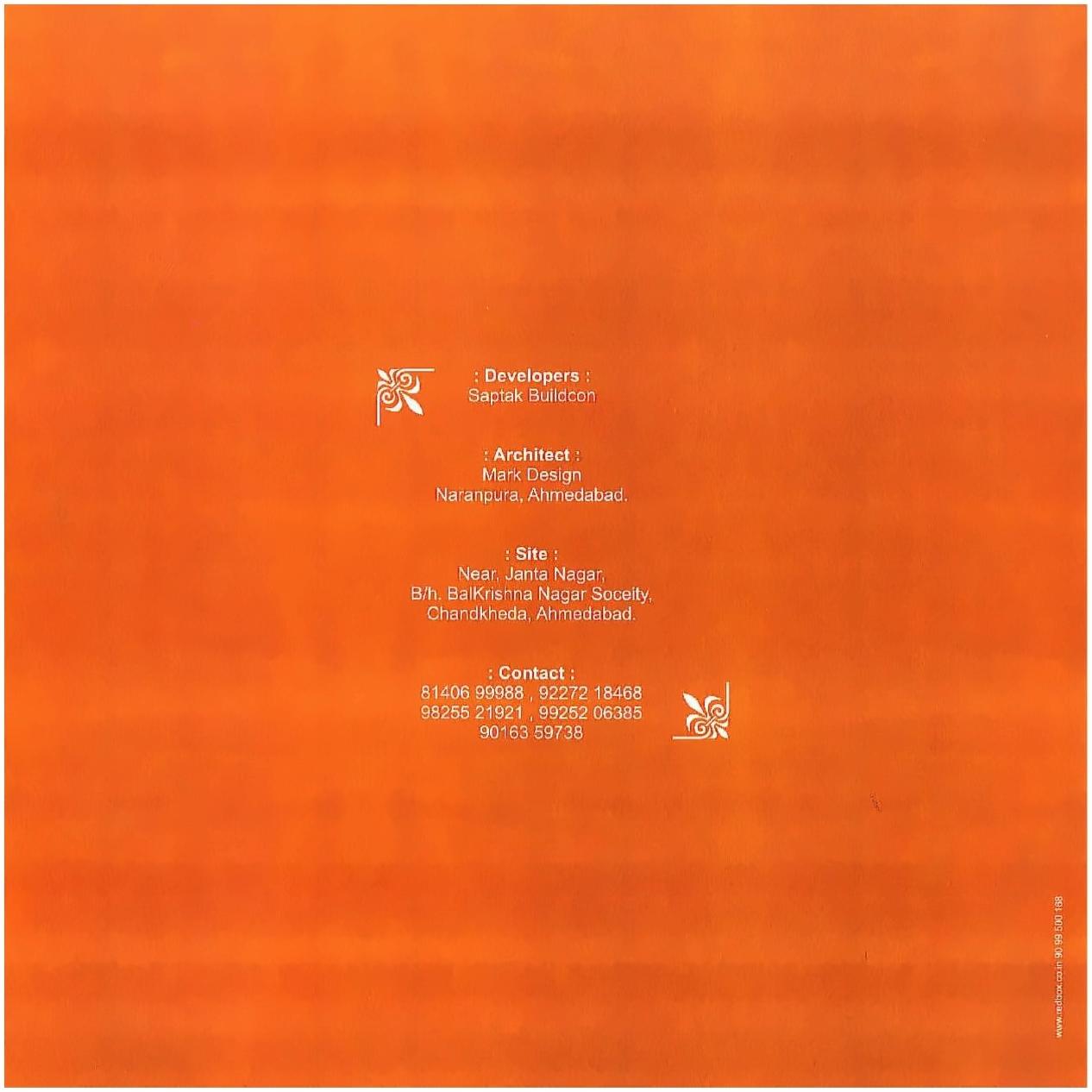  of real estate project Shivsai Residancy located at Chandkheda, Ahmedabad, Gujarat