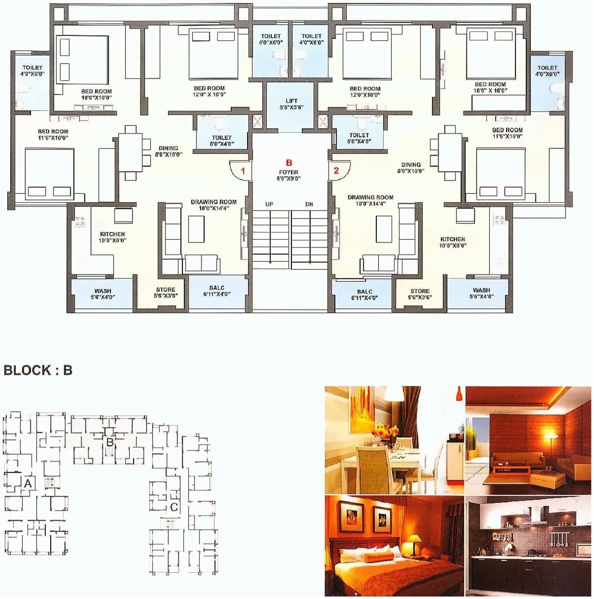 Layout of real estate project Shivsai Residancy located at Chandkheda, Ahmedabad, Gujarat