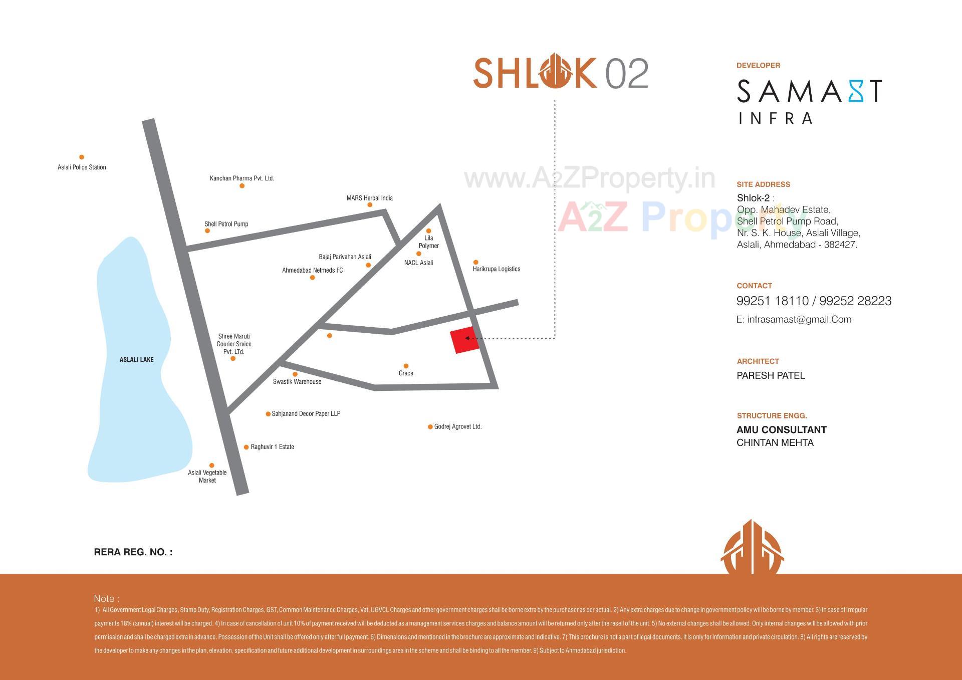  of real estate project Shlok 0 located at Aslali, Ahmedabad, Gujarat