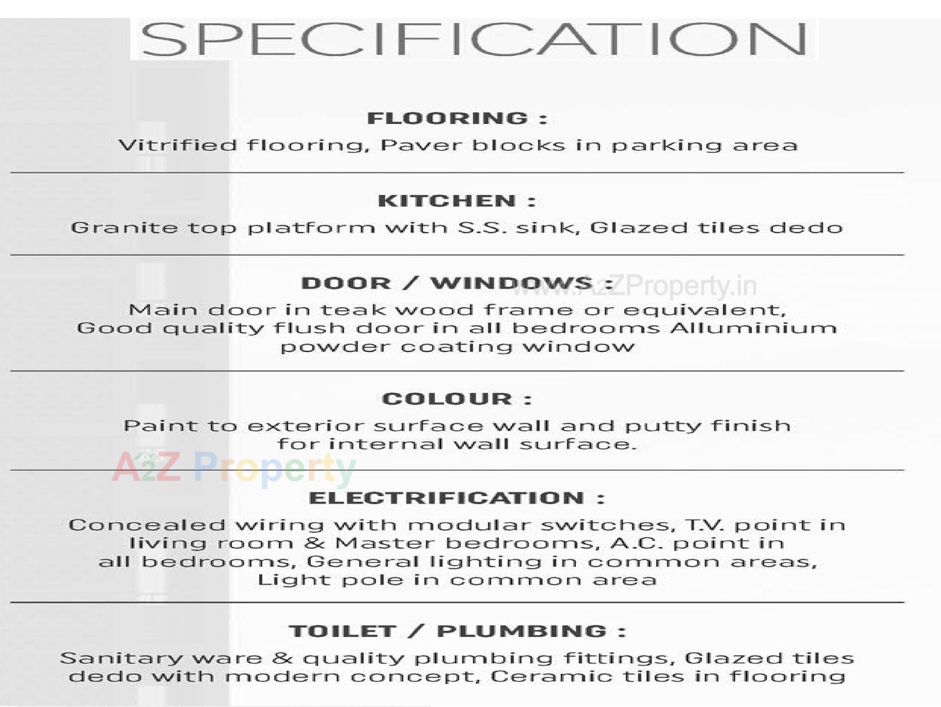  of real estate project Shlok Elysium located at Ghatlodiya, Ahmedabad, Gujarat
