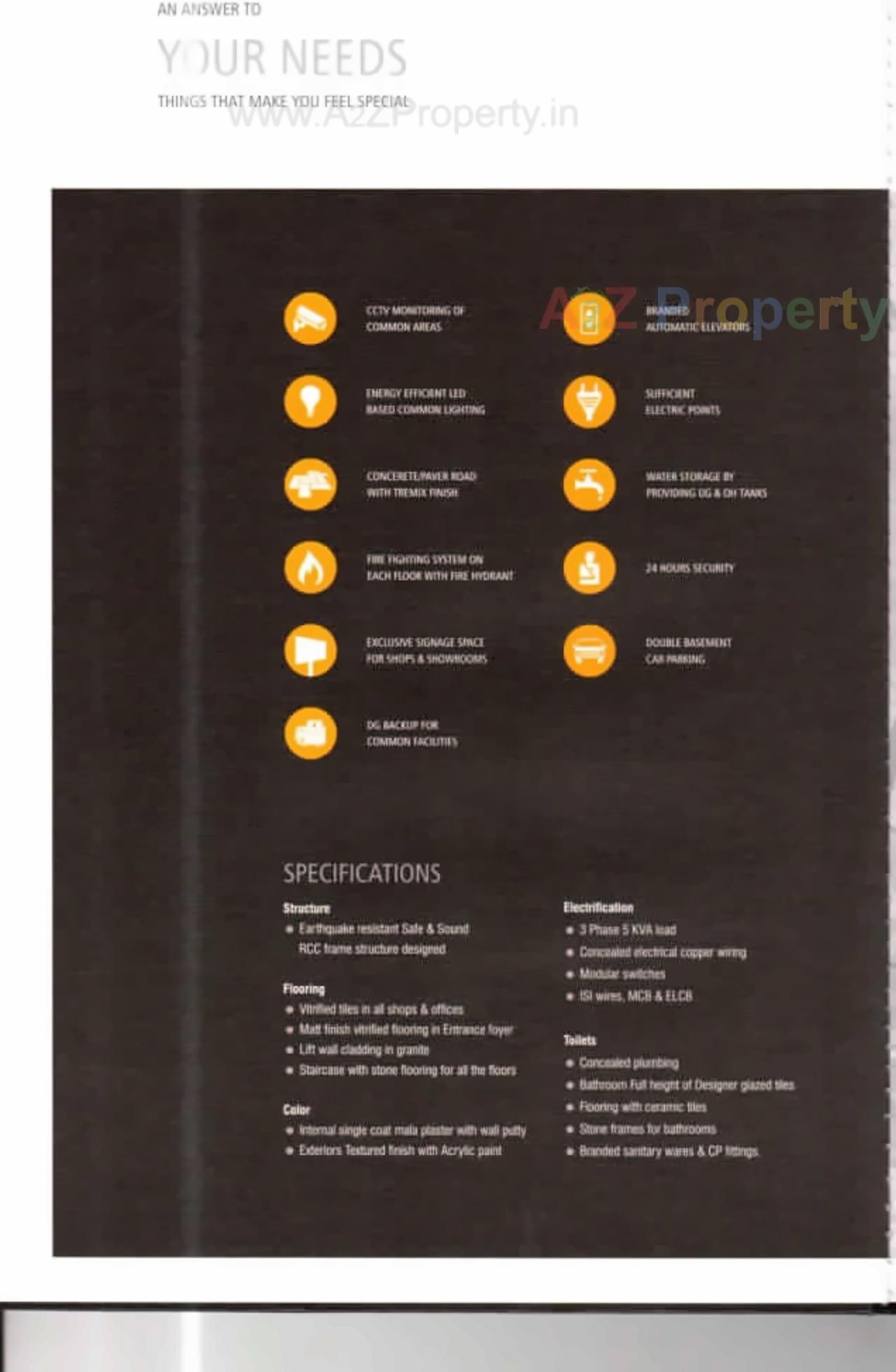  of real estate project Shlok Infinity located at Chandlodiya, Ahmedabad, Gujarat