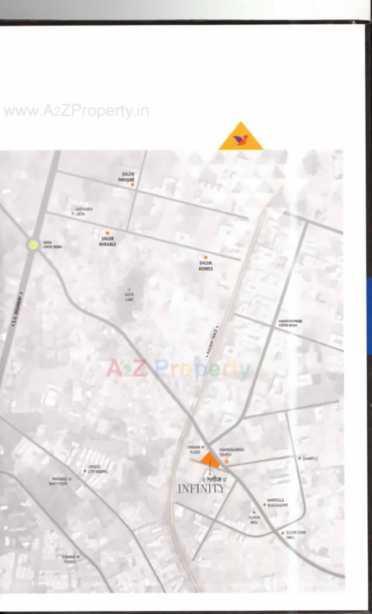  of real estate project Shlok Infinity located at Chandlodiya, Ahmedabad, Gujarat