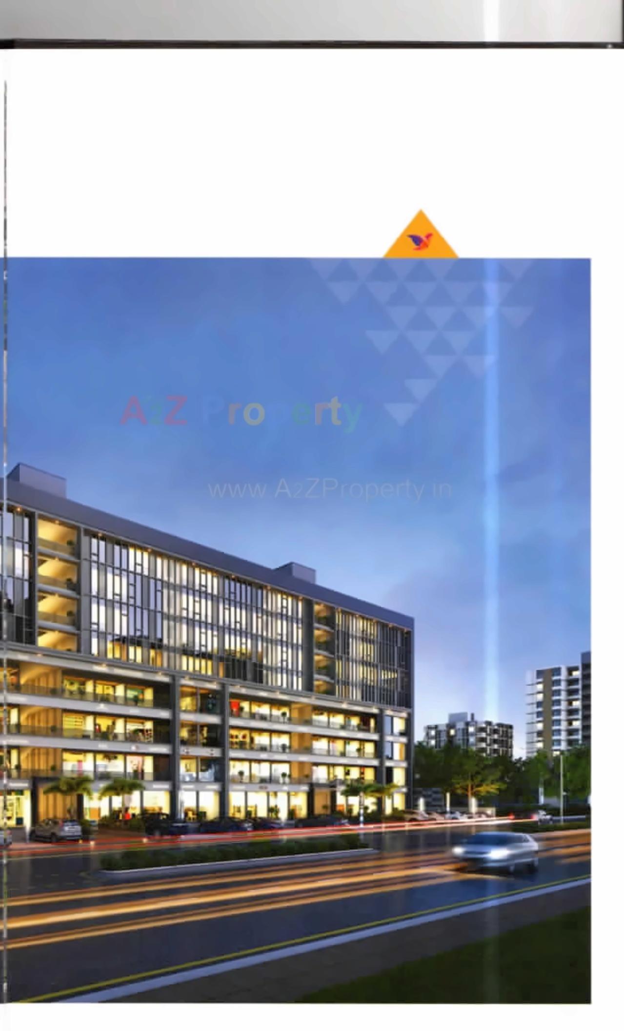 3D Elevation of real estate project Shlok Infinity located at Chandlodiya, Ahmedabad, Gujarat