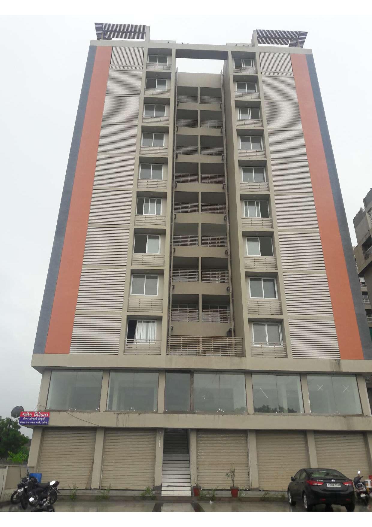 136999_const of real estate project Shlok Mirabel located at Gota, Ahmedabad, Gujarat