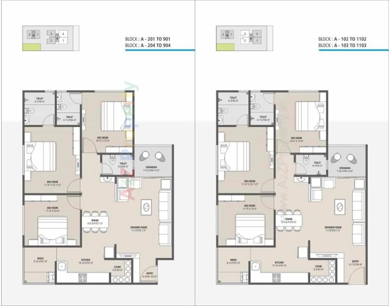 Layout of real estate project Shlok Mirabel located at Gota, Ahmedabad, Gujarat