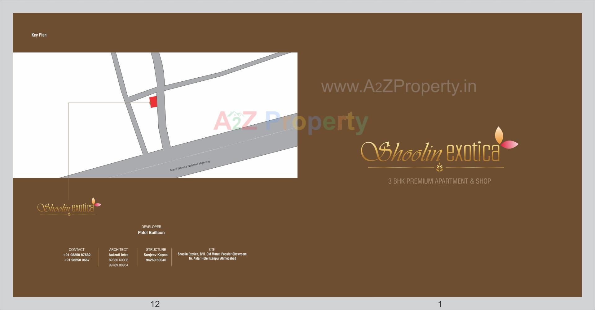  of real estate project Shoolin Exotica located at Isanpur, Ahmedabad, Gujarat