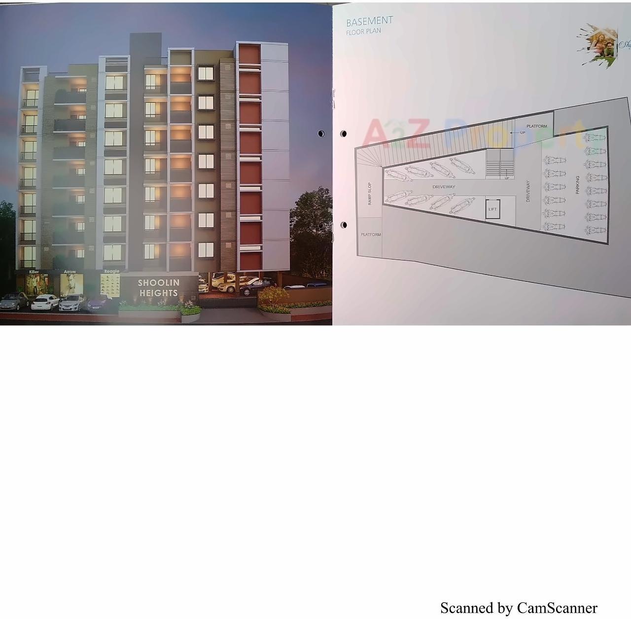 Layout of real estate project Shoolin Heights located at Rajpur-hirpur, Ahmedabad, Gujarat