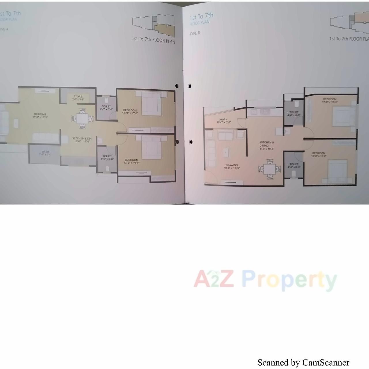 Layout of real estate project Shoolin Heights located at Rajpur-hirpur, Ahmedabad, Gujarat
