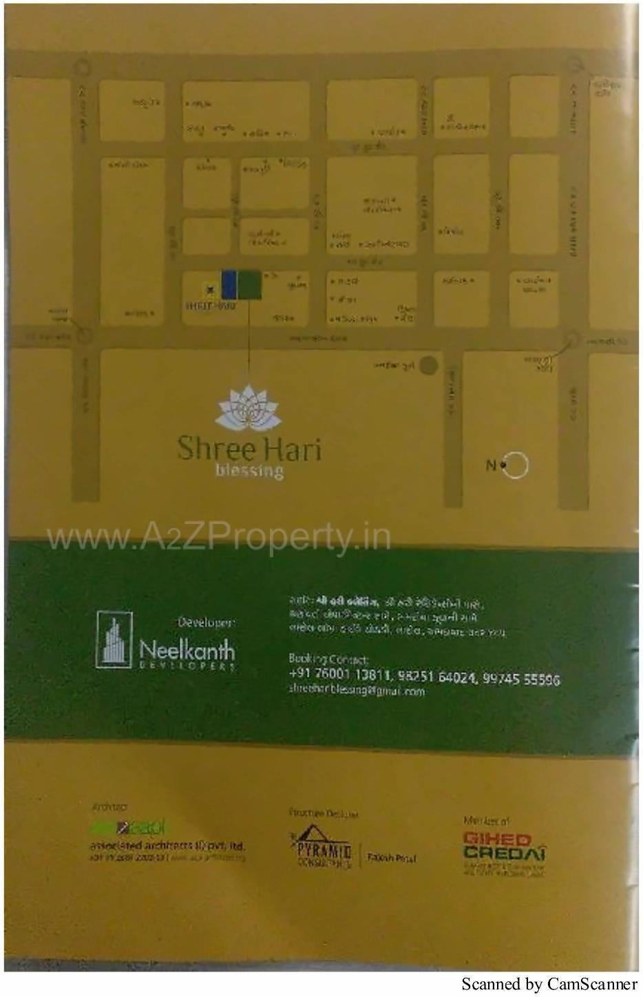  of real estate project Shree Hari Blessing located at Vatva, Ahmedabad, Gujarat