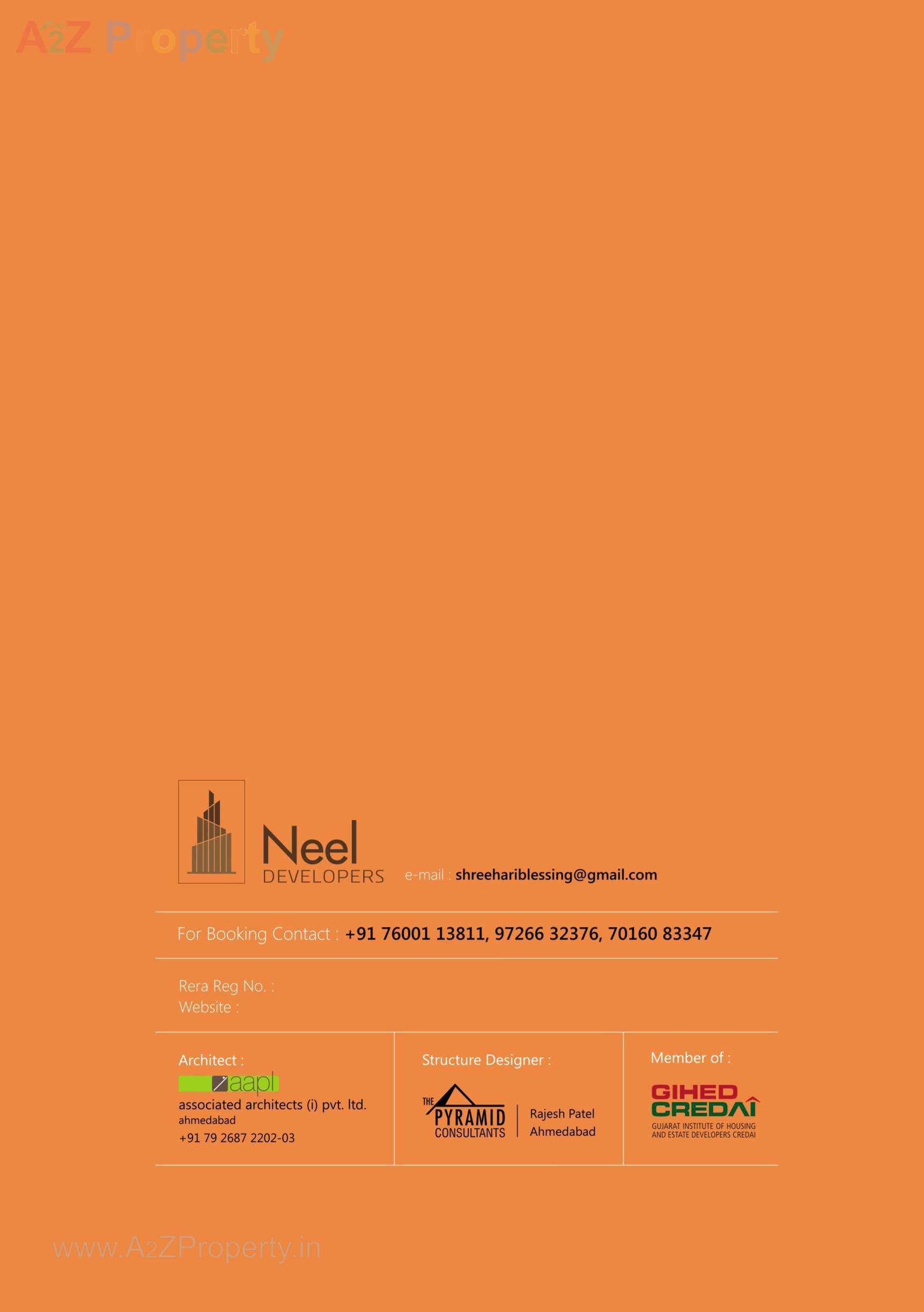  of real estate project Shree Hari Dreamland located at Tragad, Ahmedabad, Gujarat