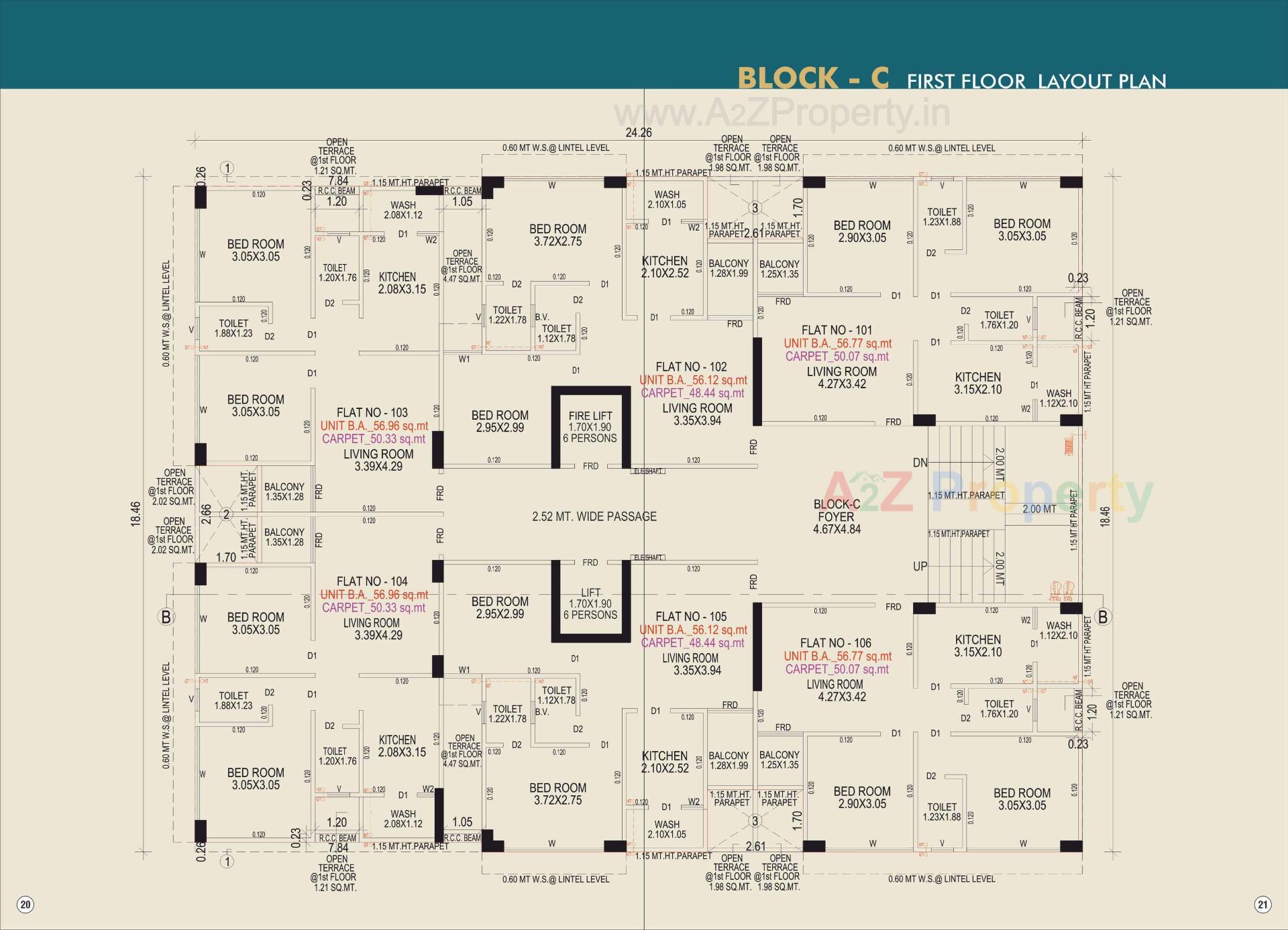 Layout of real estate project Shree Hari Heaven located at Vatva, Ahmedabad, Gujarat