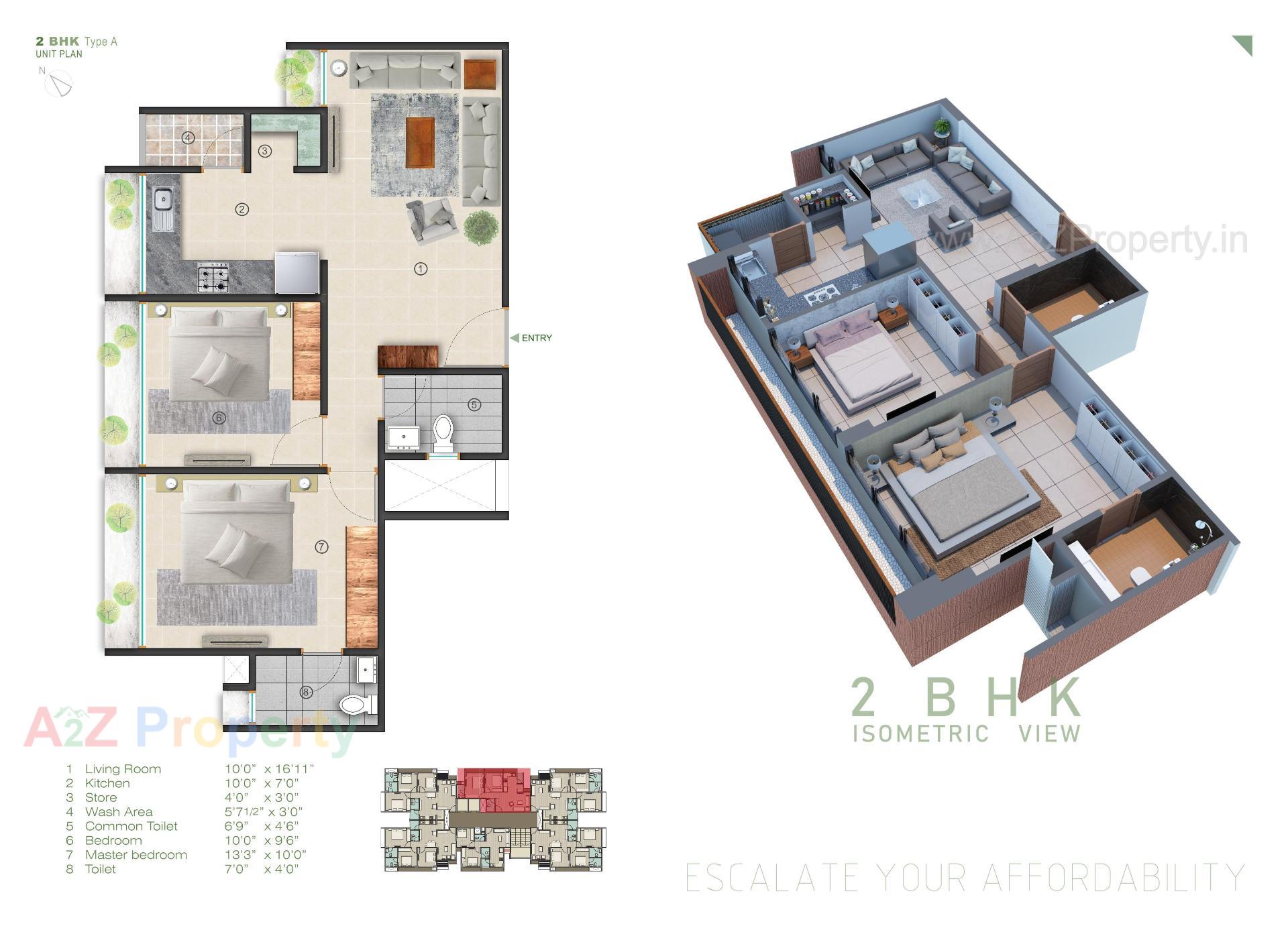 Layout of real estate project Shree Radha Madhav Residency located at Bhadaj, Ahmedabad, Gujarat