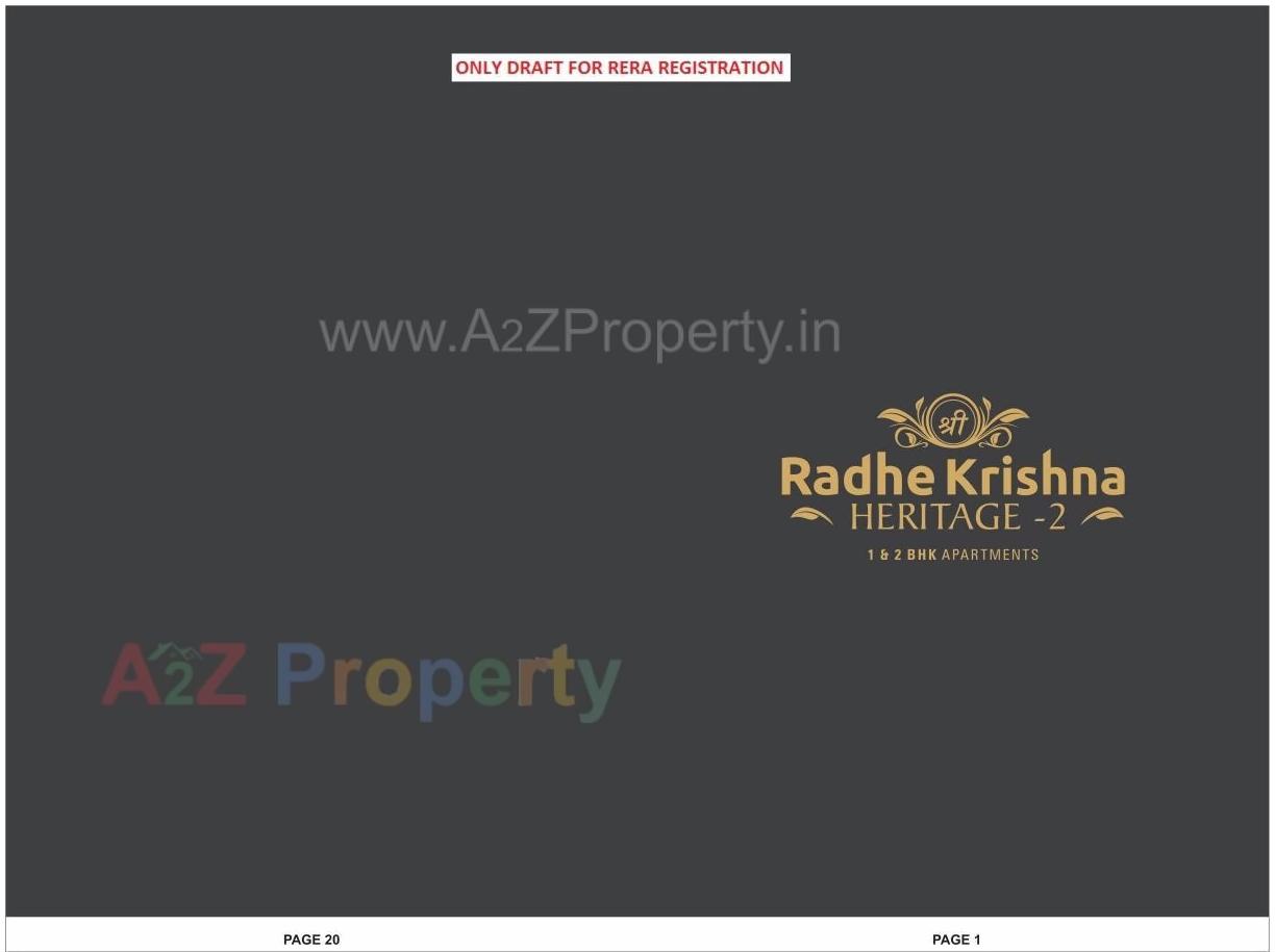  of real estate project Shree Radhe Krishna Heritage located at Vastral, Ahmedabad, Gujarat