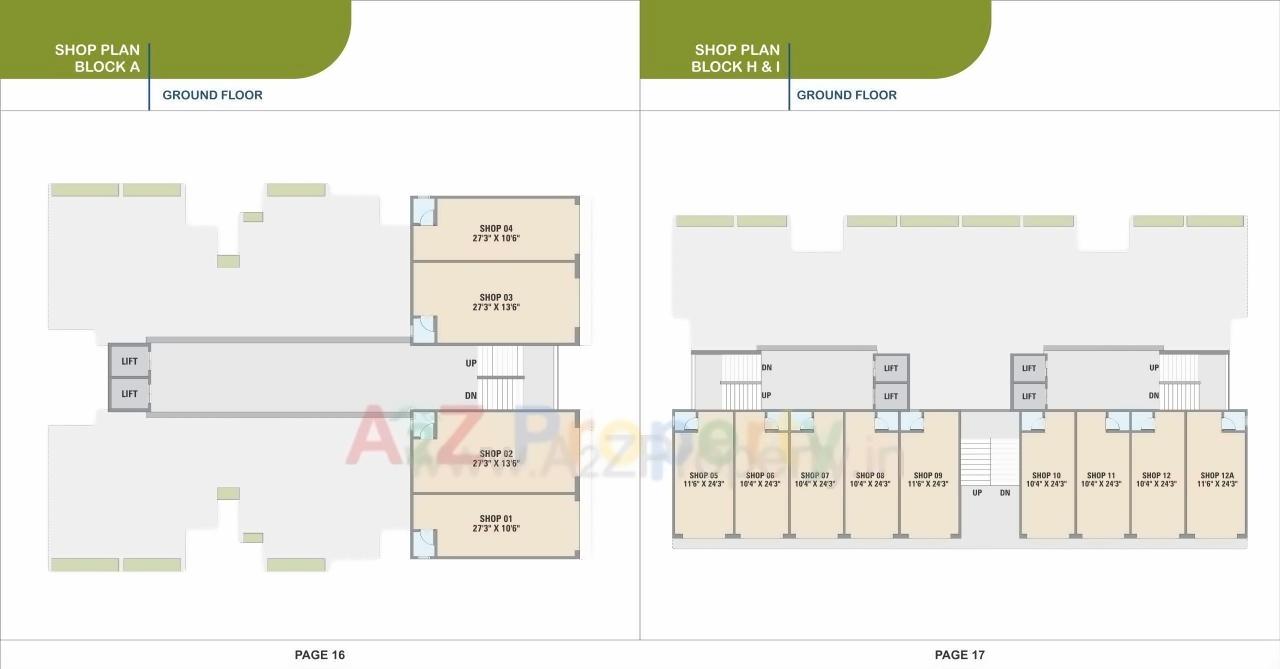 Layout of real estate project Shree Radhe Krishna Status located at Odhav, Ahmedabad, Gujarat
